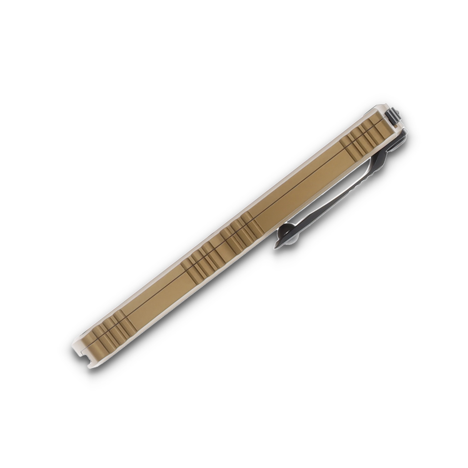 MICROTECH Hera II Mini Bayonet Tan Partial Serrated AUMT1701M2TA View 5