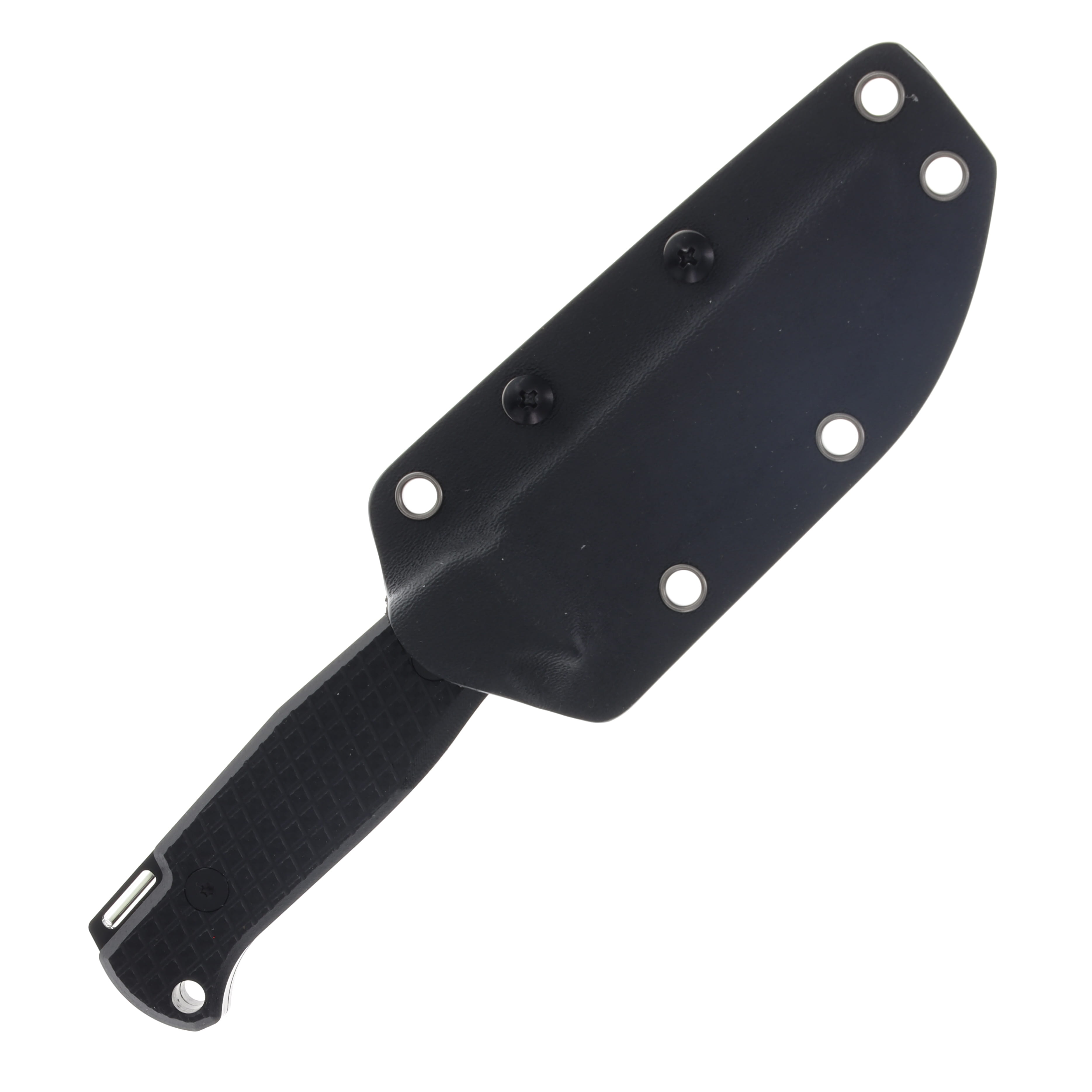 Glow Rhino Bohr Fixed Blade Knife Black G-10 Green Tritium BOHR-Z-G10-Z-DC53-XG View 4