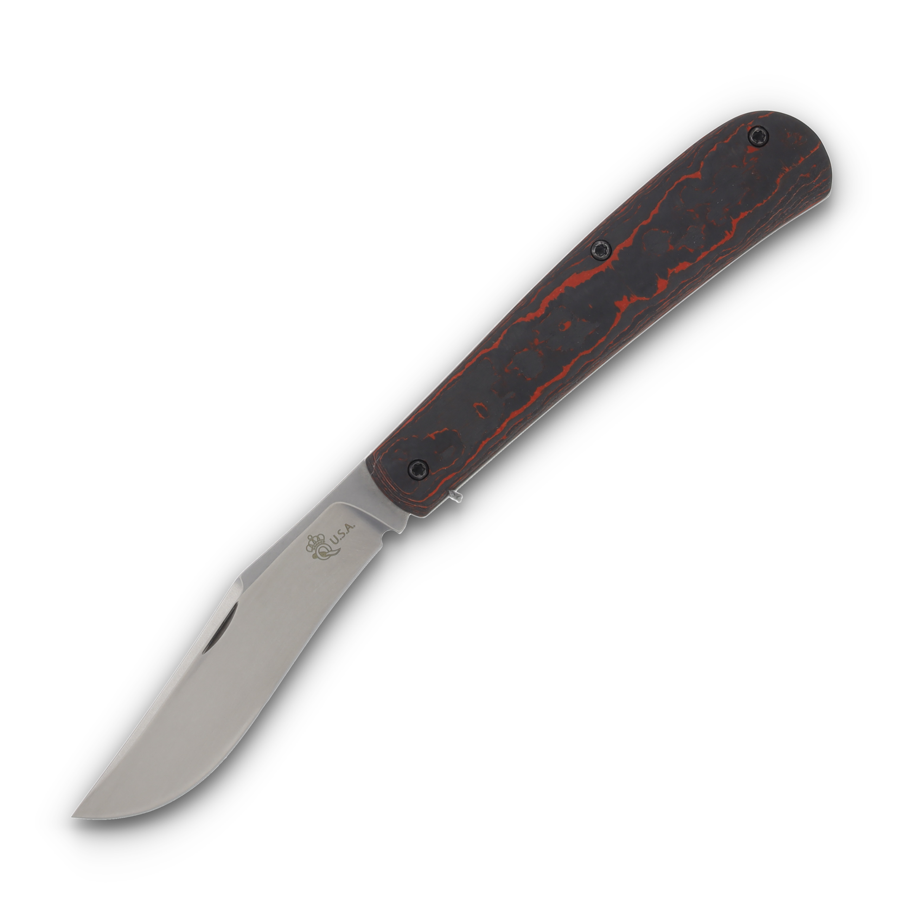 Queen USA Mountain Man Trapper Magnacut/Lava Flow Fat Carbon QSJMFC View 2