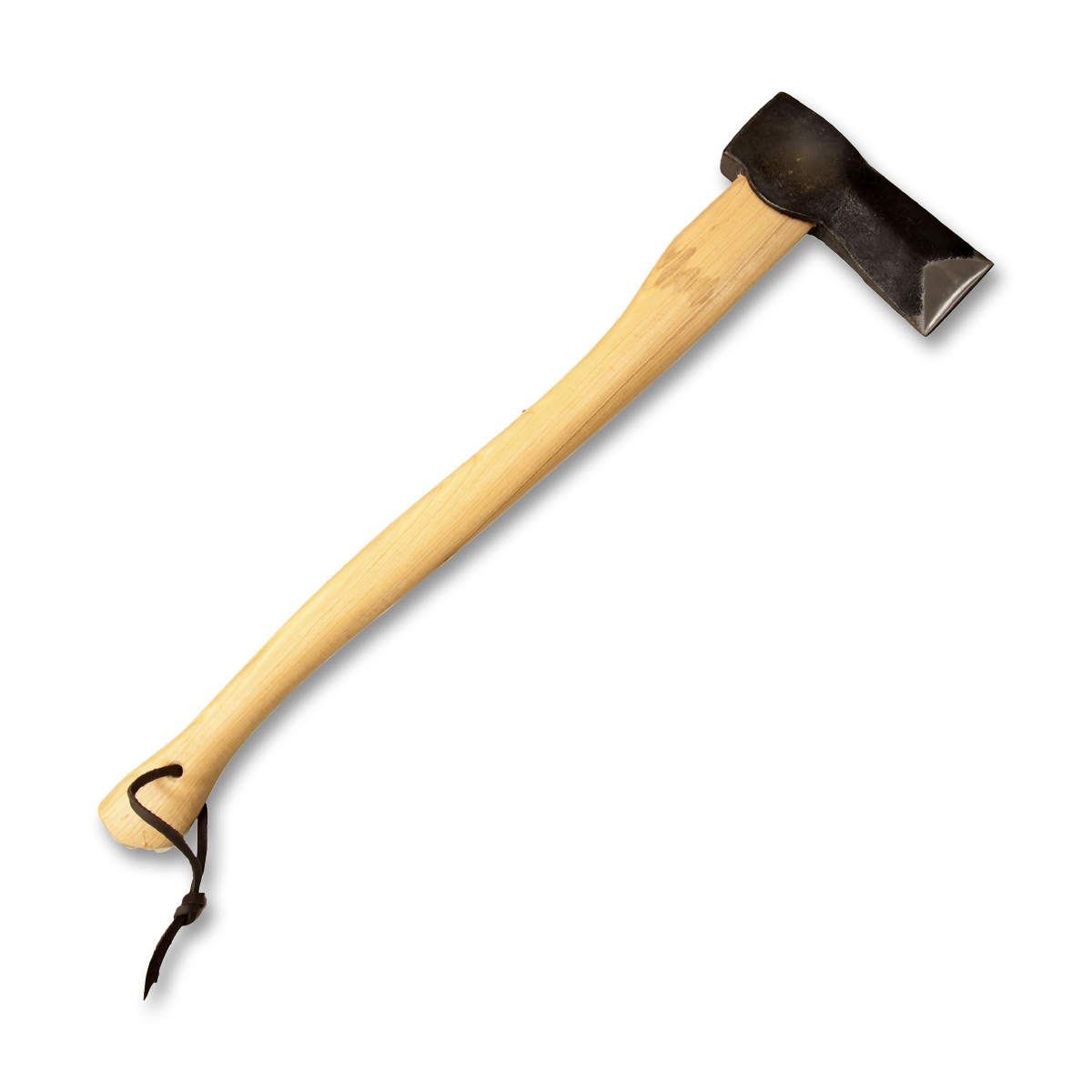 Prandi 28" Scandinavian Splitting Axe Carbon Steel Head and American Hickory Handle PRA3215T View 2