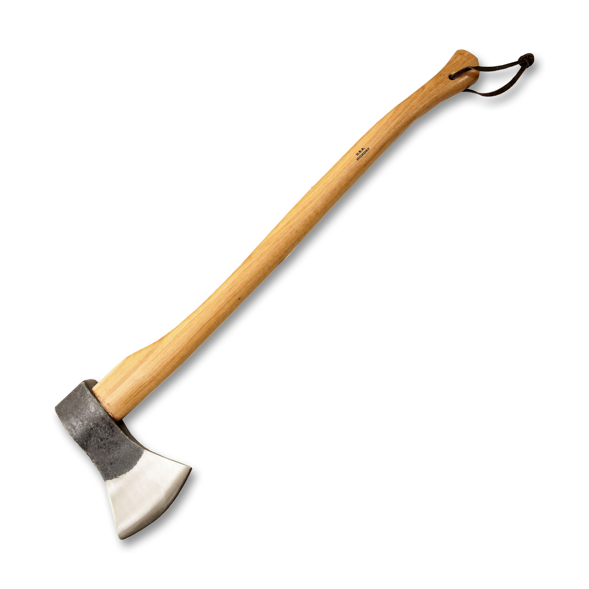 Prandi 31.5" Professional Axe Carbon Steel Head with a  American Hickory Handle PRA3516T View 1