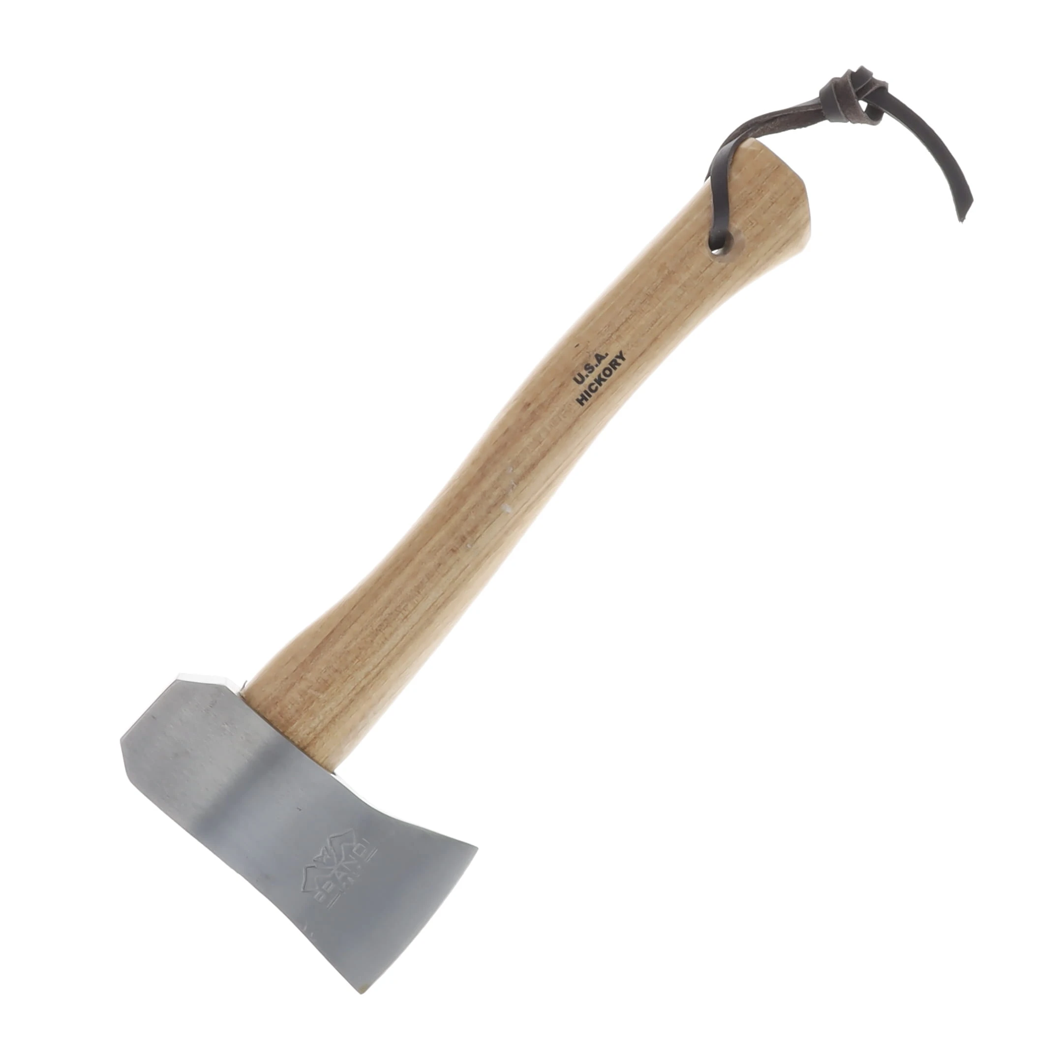 Prandi Camping Hatchet 13" overall. Carbon Steel 1.5lb axe head. American Hickory Handle. PRA5105CH View 1