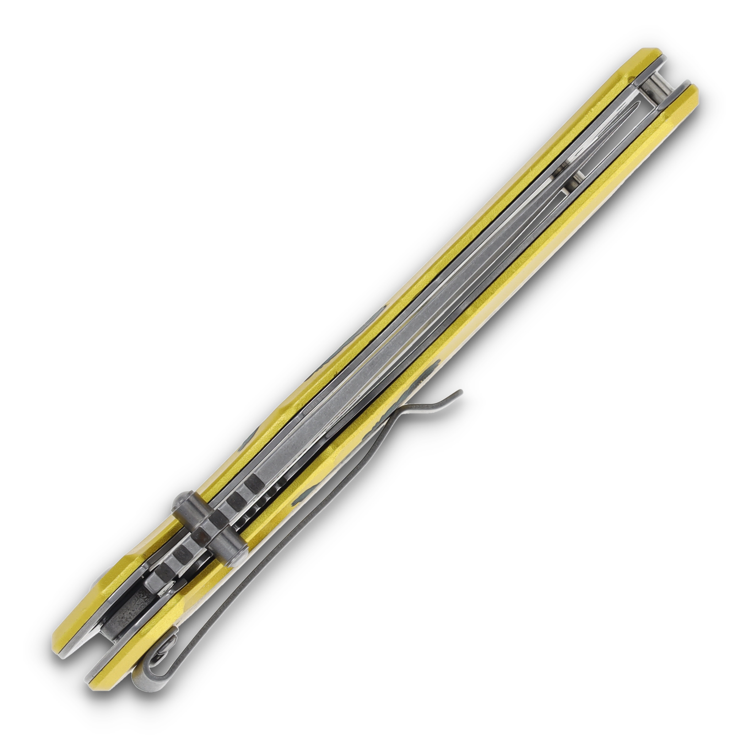 Rough Ryder "Don’t Tread on Me" Yellow Speed Assist Flipper RR2687 View 5