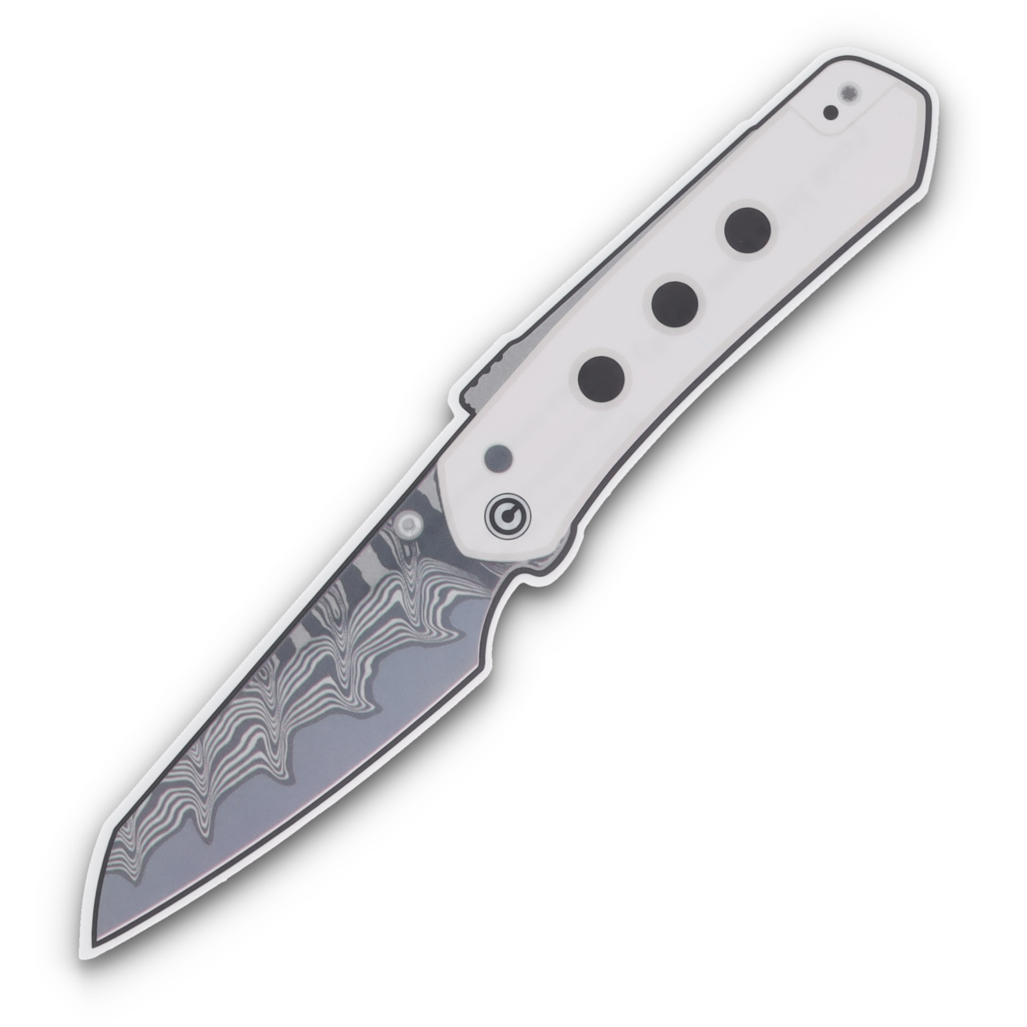 CIVIVI Regulatron Wood 2.98 Inch Plain Black Stonewash Drop Point C23006-3 View 7