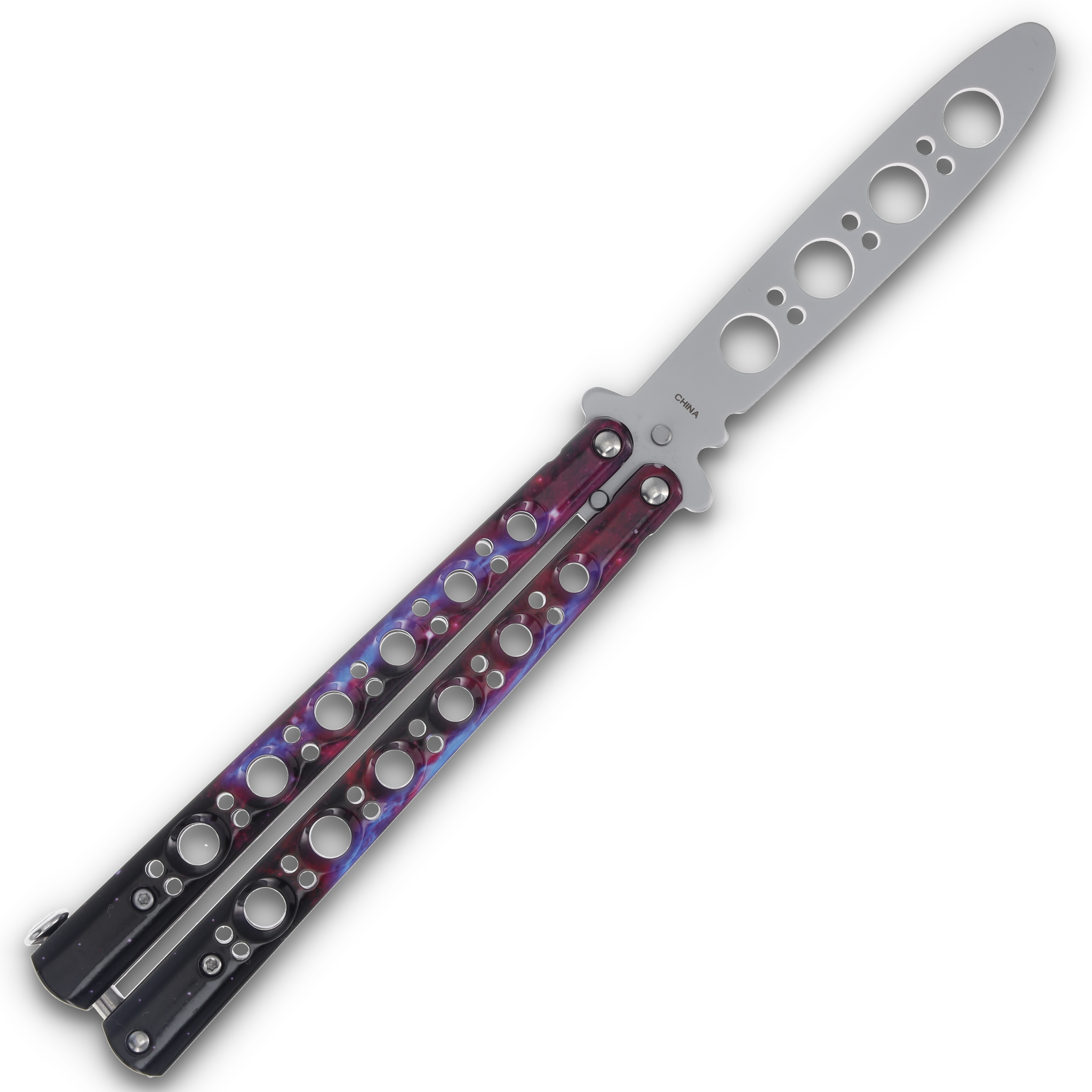 Neptune Trading Inc 8.75Inch Butterfly Trainer Purple Black NTWBK2GT View 2