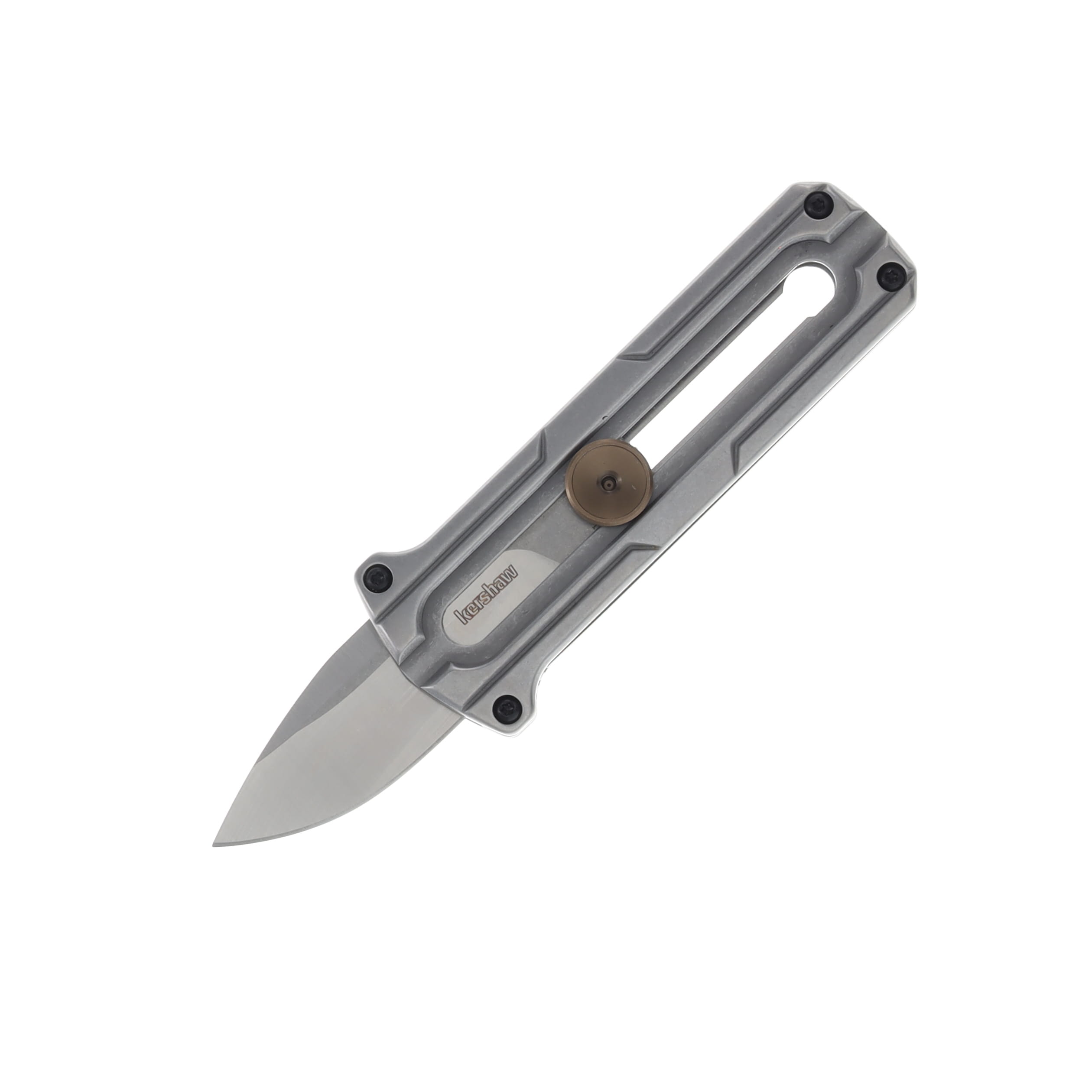 Kershaw Cybernet Stainless Steel Handle D2 Blade KS2046 View 2