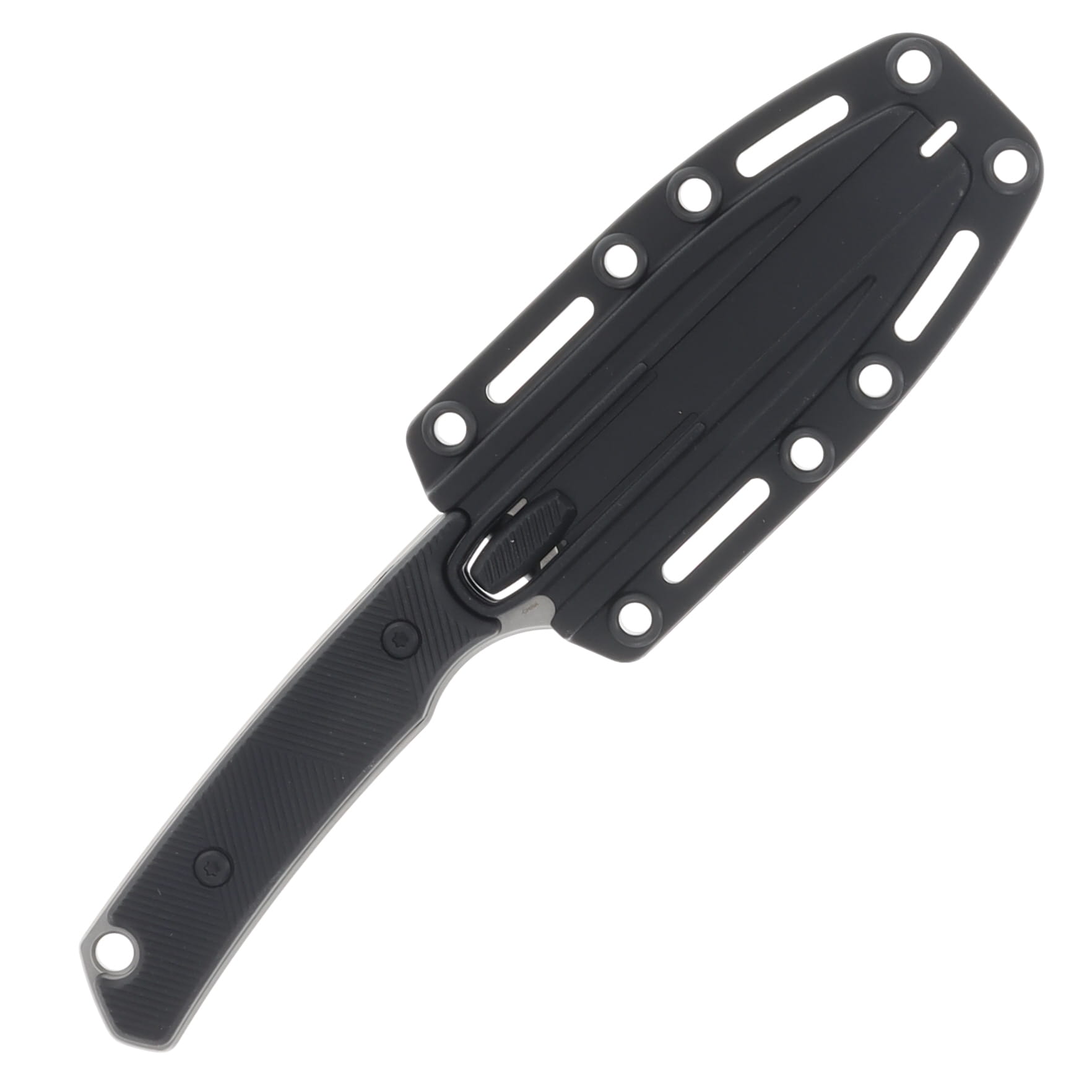 Kershaw Steppe Fixed Blade Knife 3.55 Inch Plain Satin Drop Point KS2048 View 4