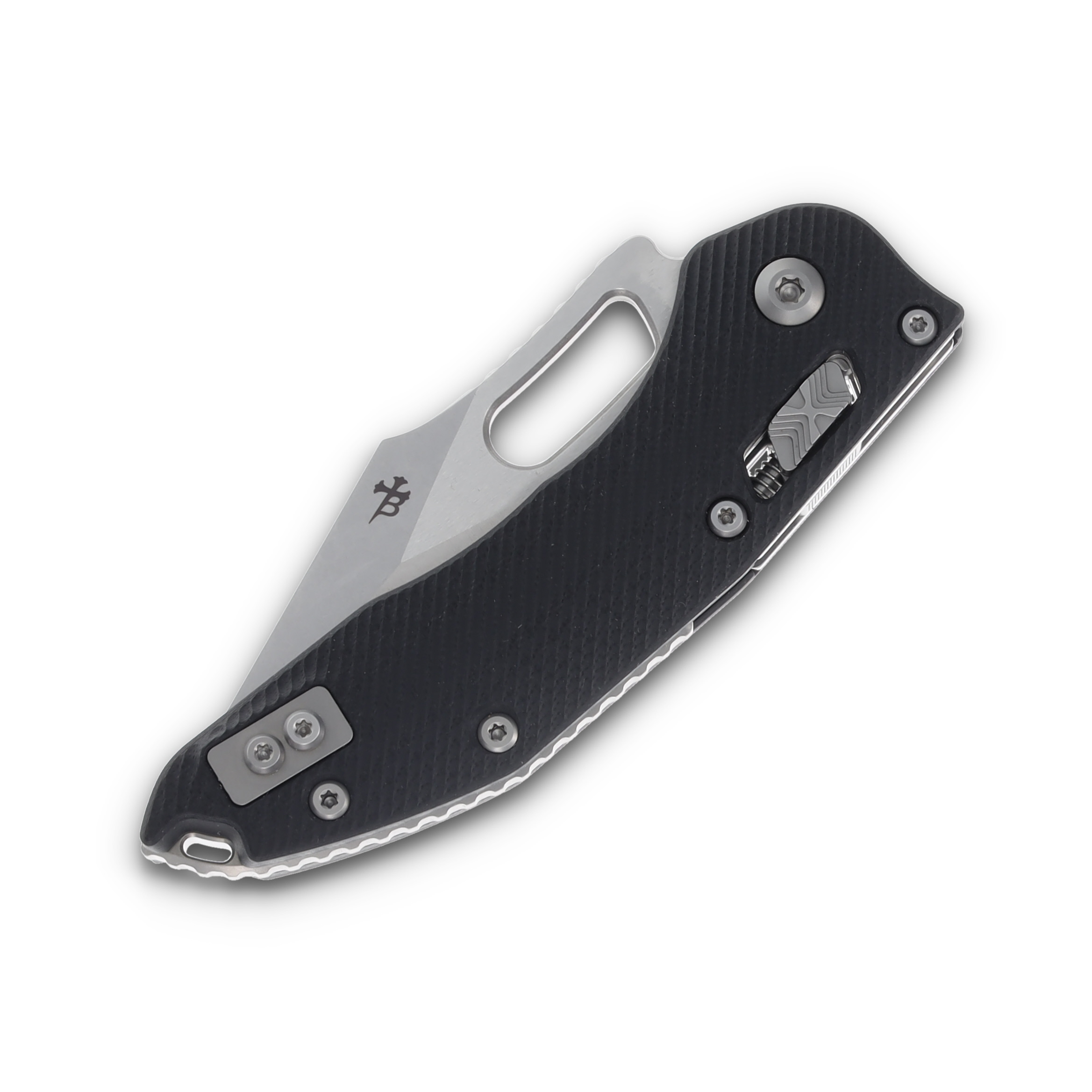 Microtech Stitch Ram-Lok S/E Full Serrated Black Fluted G10 MT169RL12FLGTBK View 5
