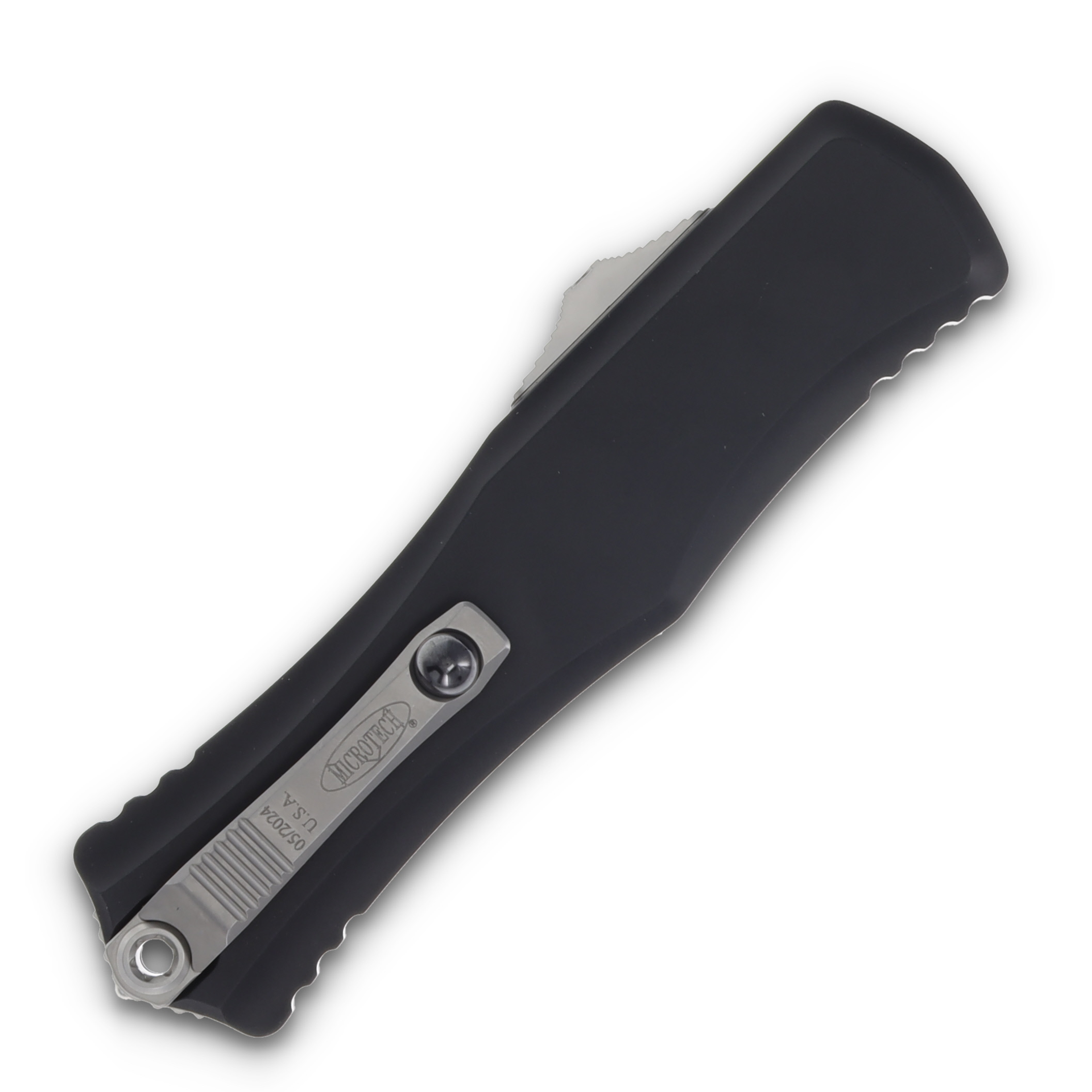 Microtech Hera II D/E Stonewash Partial Serrated AUMT170211 View 4