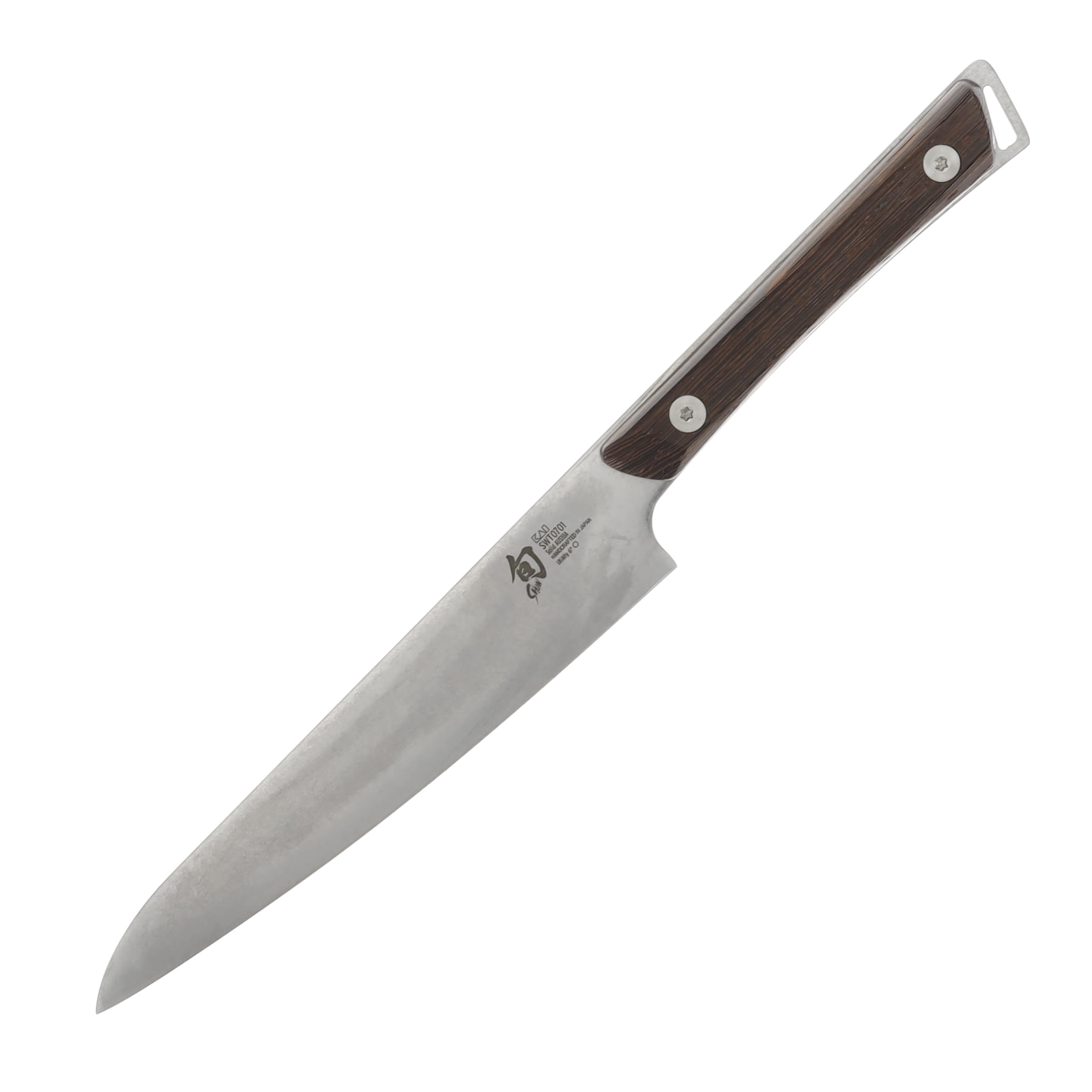 Shun Knives Kanso 6in Utility Knife Tagayasan Wood SSWT0701 View 1