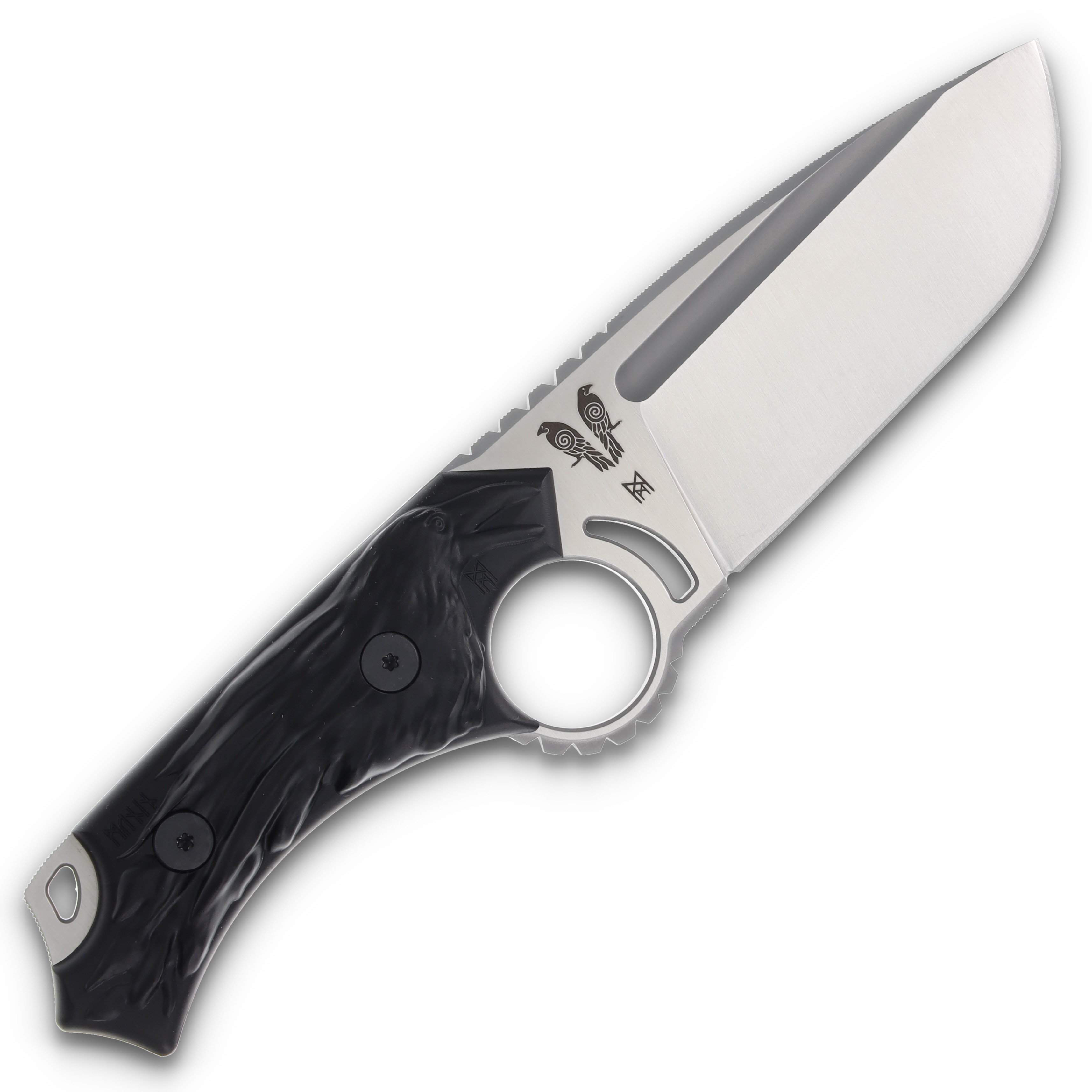 Midgards Messer Munin Black Fixed Blade MM-MUNIN-FIX View 4