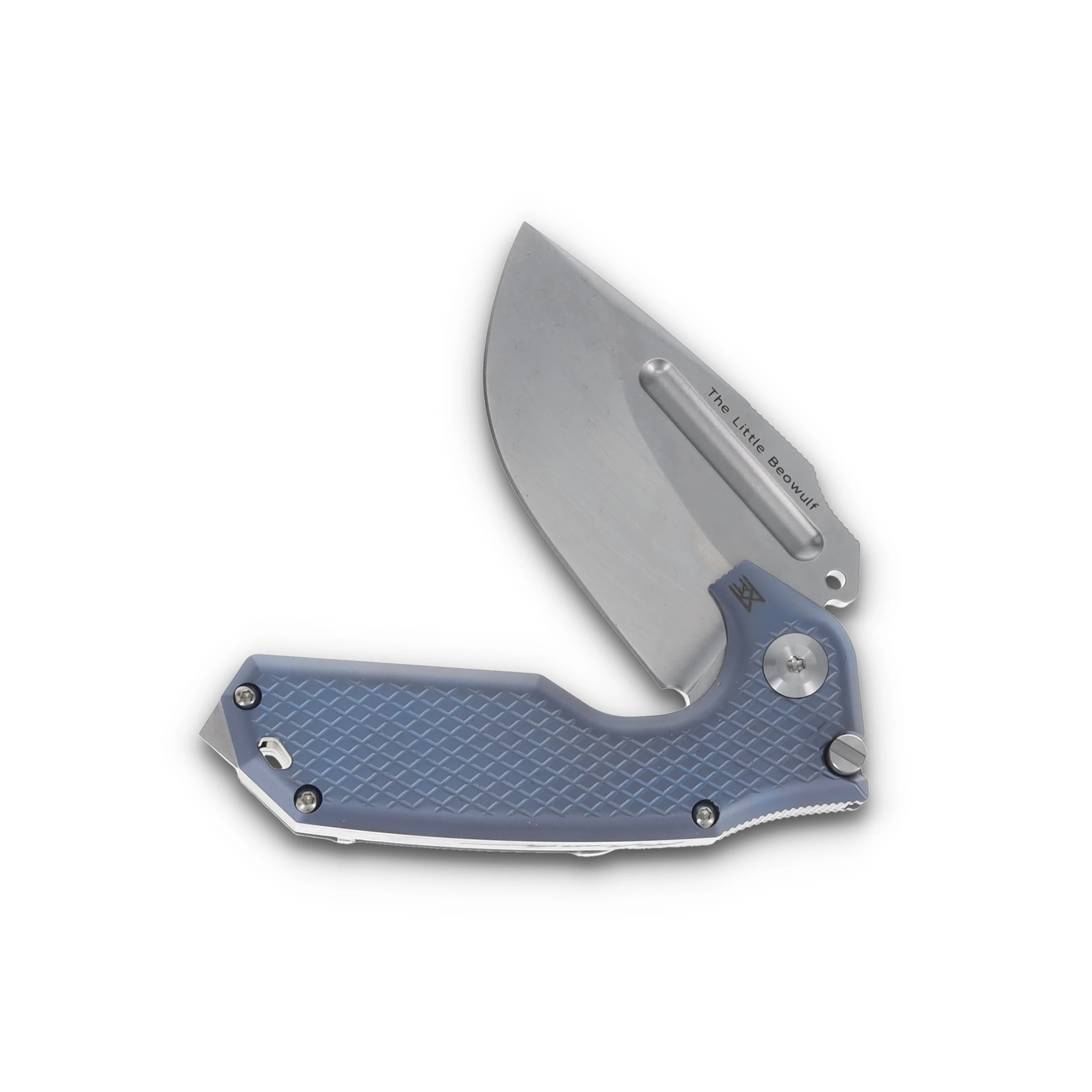 Midgards Messer Little Beowulf Folding Knife 2.75in Drop Point Blade MM-LBWULF-FLD View 3