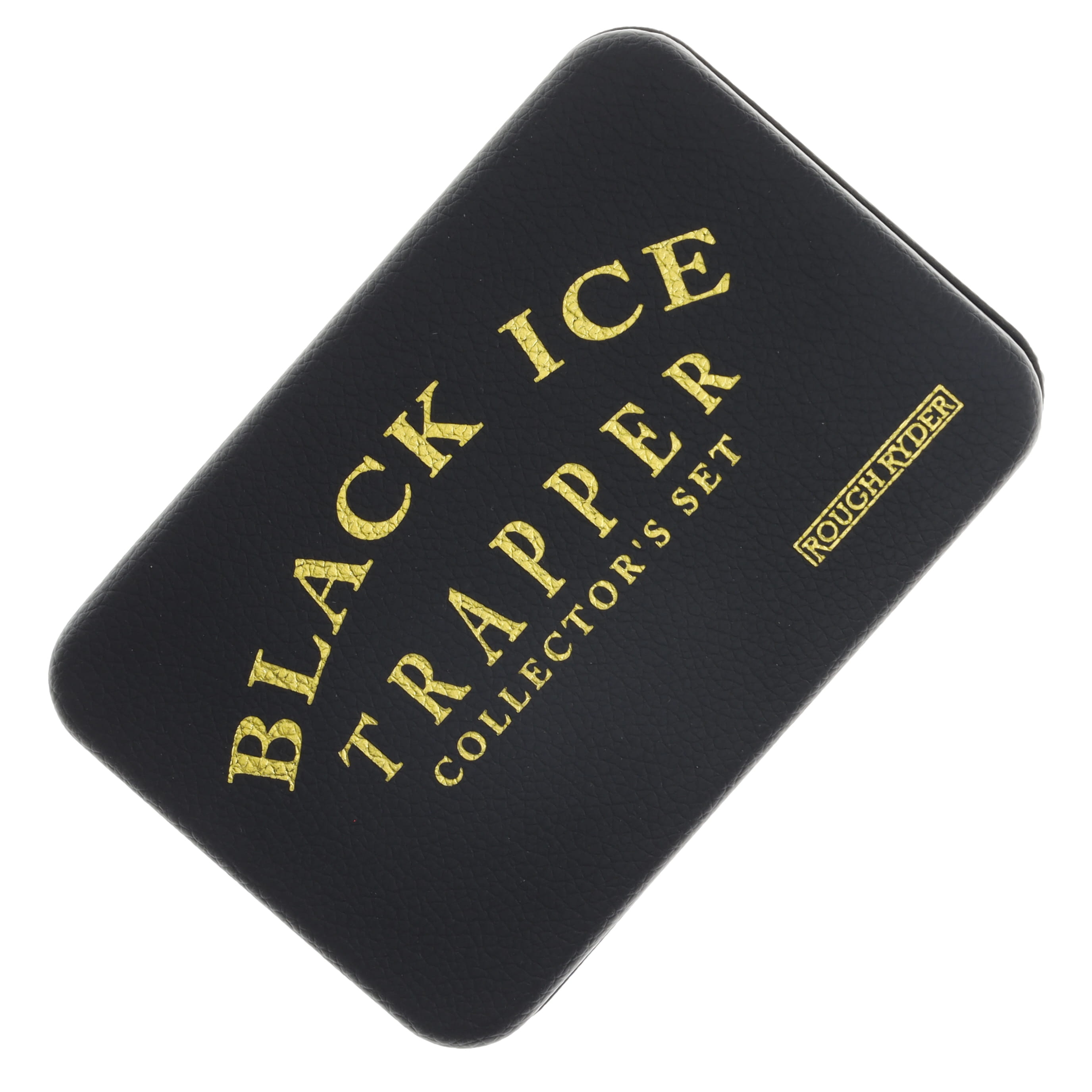 Rough Rider Black Ice Swirled Synthetic Trapper Pocket Knife Set RR2691 View 21