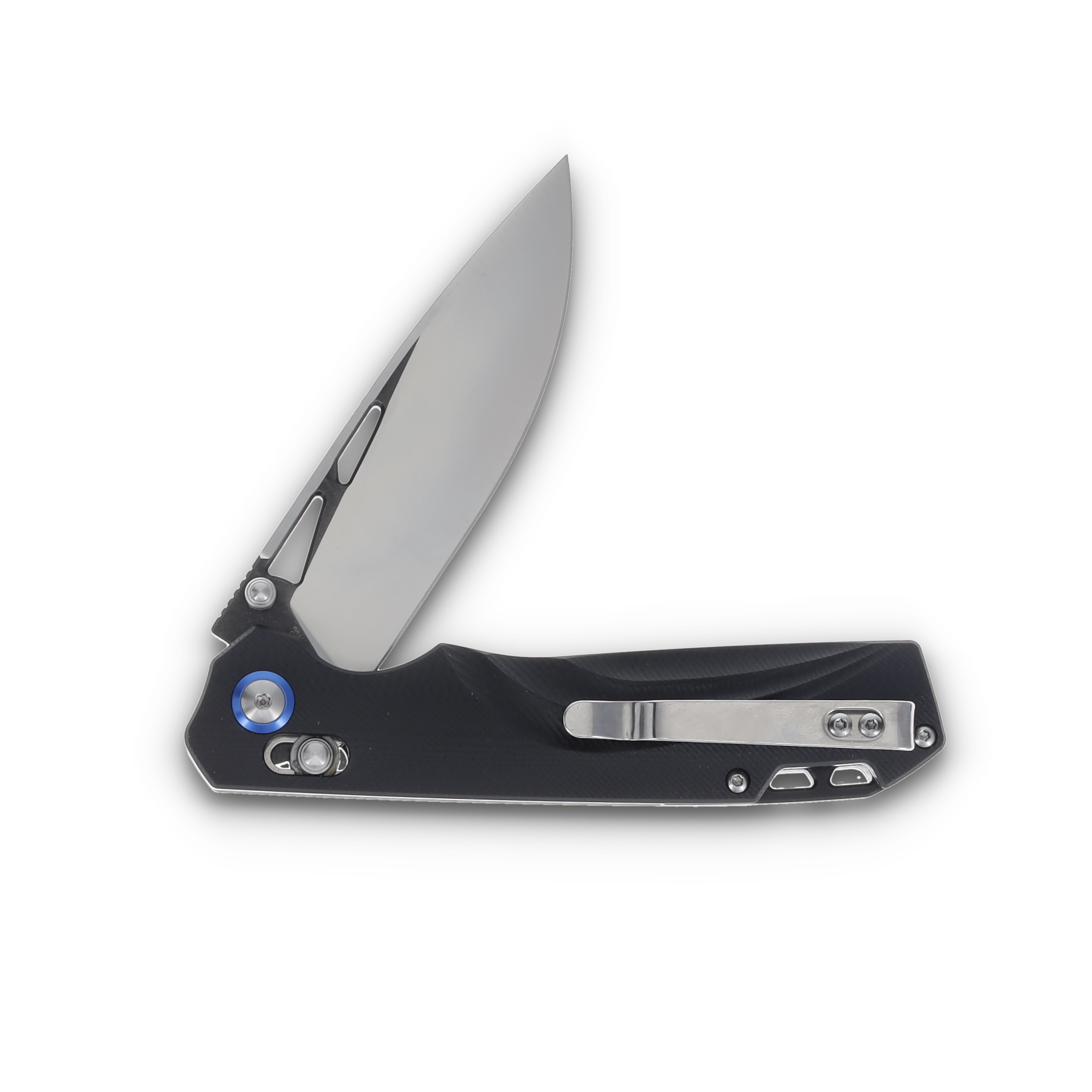 Rough Ryder Sidelock Folding Knife 3.63in D2 Black G-10 RR2610 View 4