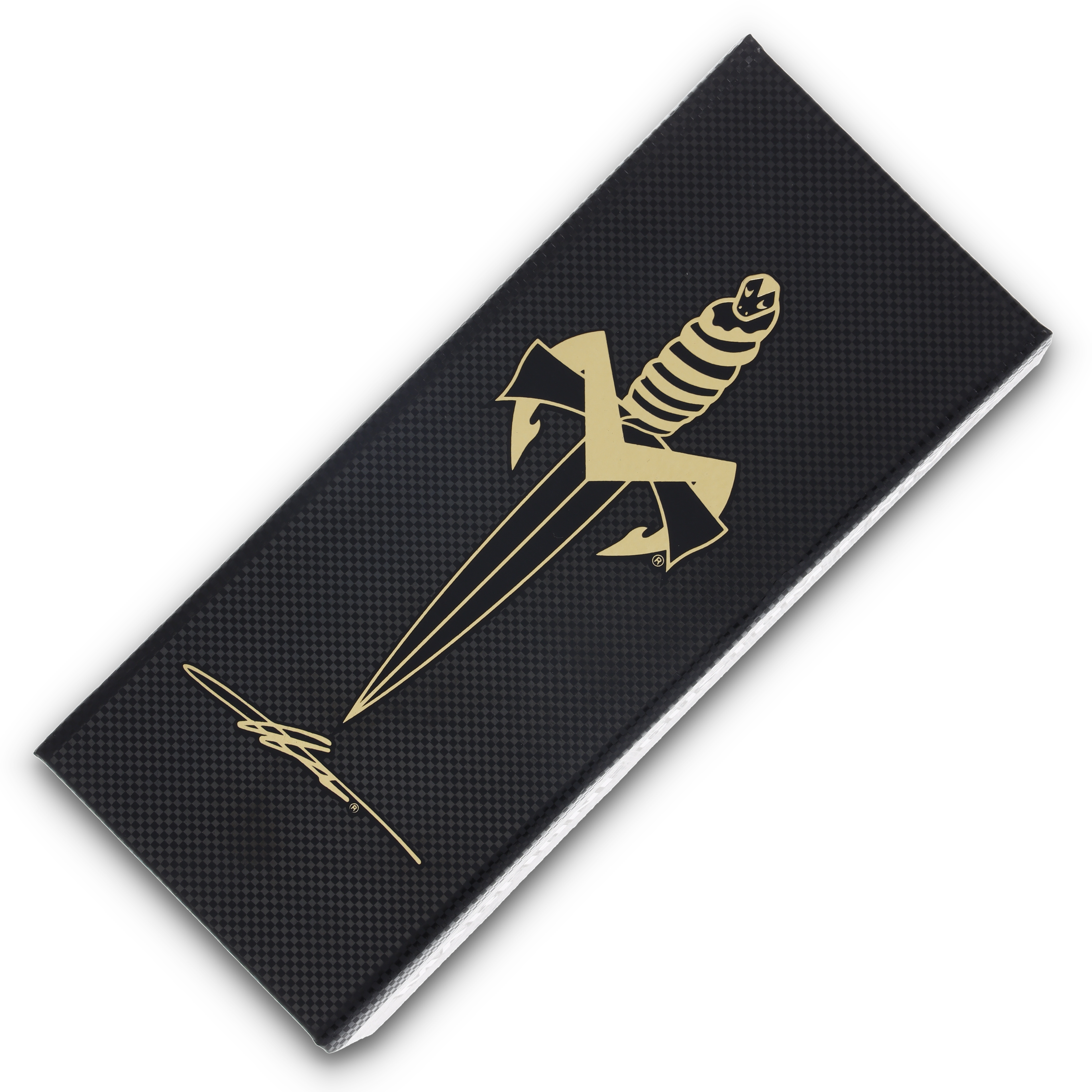 Microtech Amphibian RAM-LOK Folding Knife Mirror Polished Persian/ Carbon Fiber MT137RLPMPMCK View 13