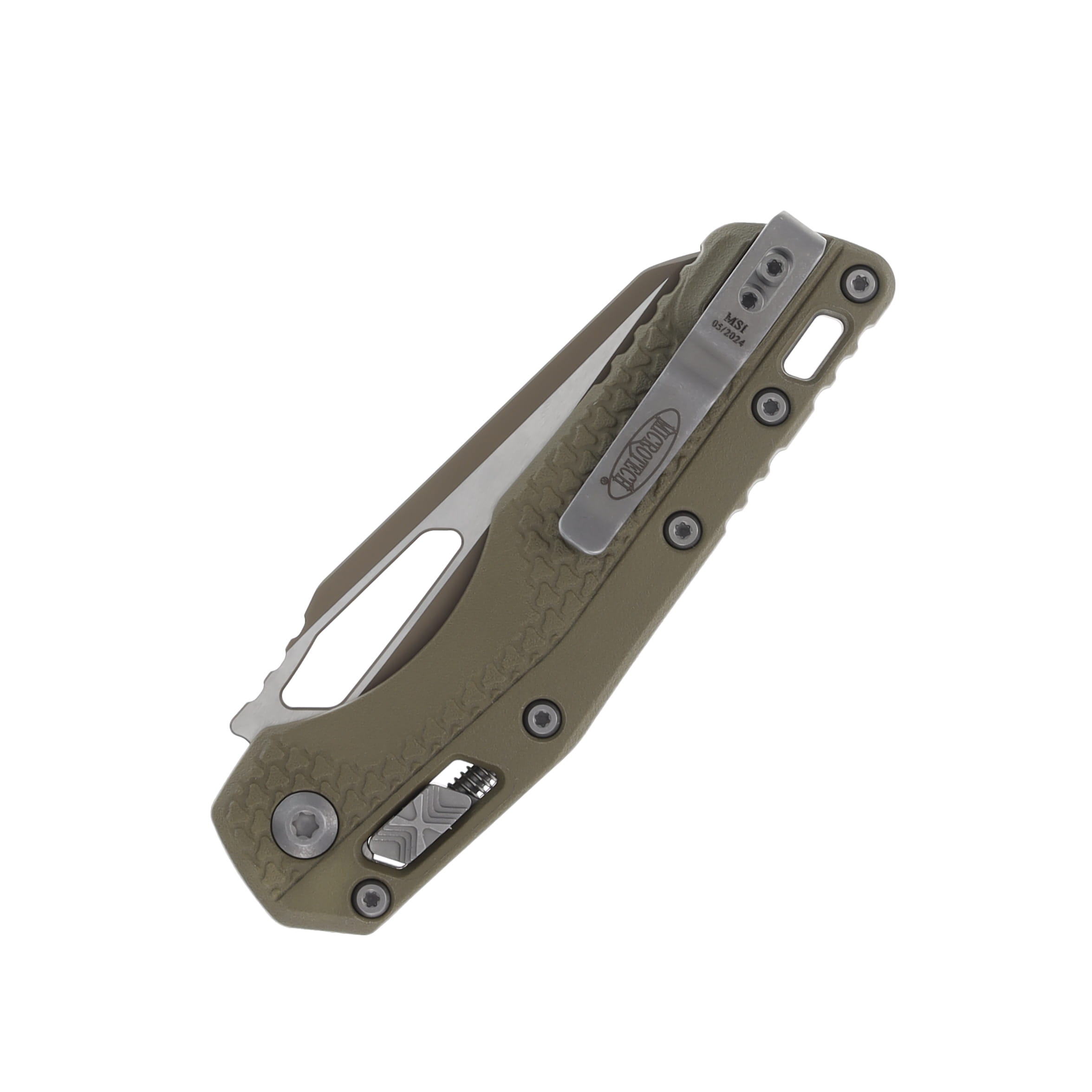 Microtech MSI SMKW Exclusive RAM-LOK Folding Knife Desert Warrior MT210T1SMK View 5