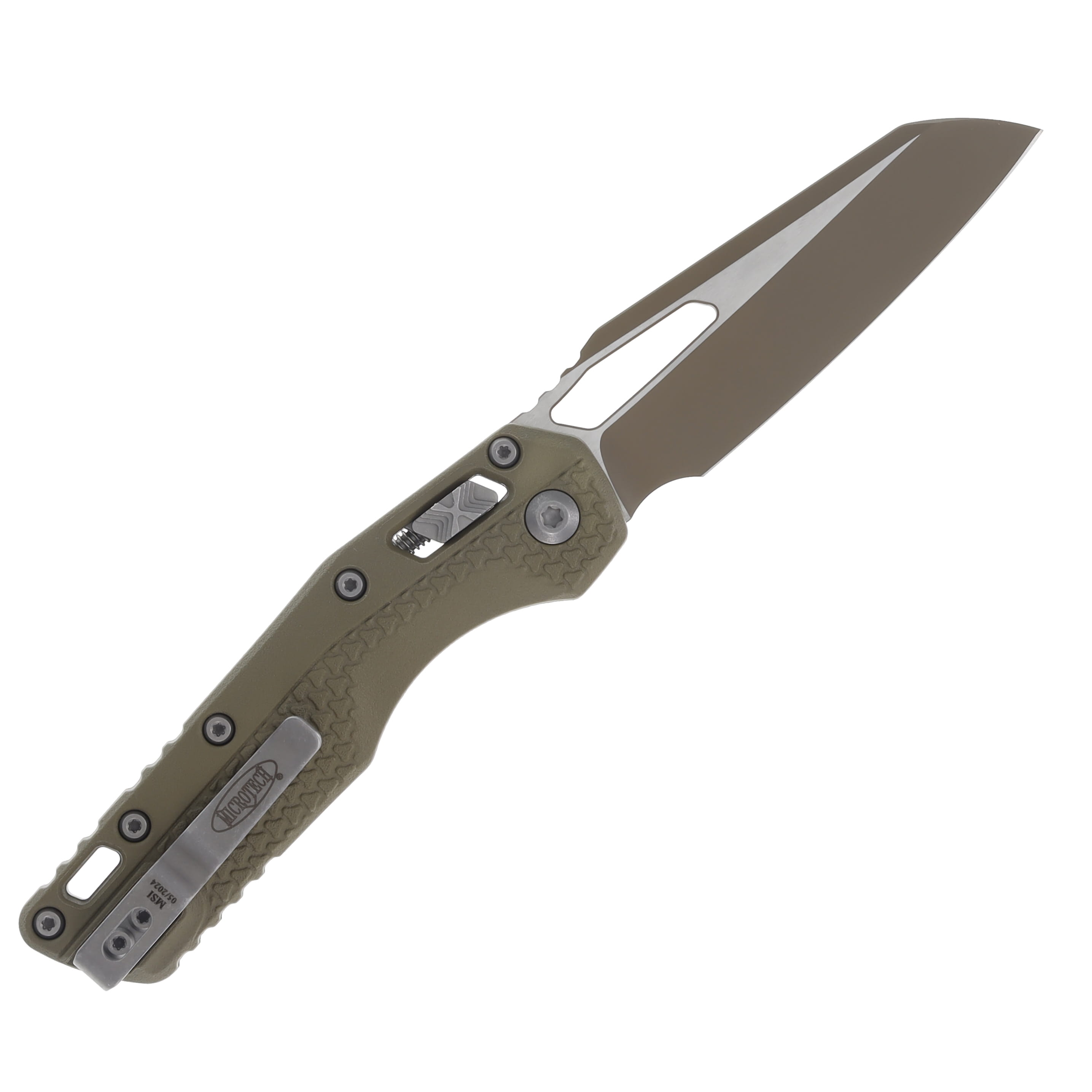 Microtech MSI SMKW Exclusive RAM-LOK Folding Knife Desert Warrior MT210T1SMK View 2