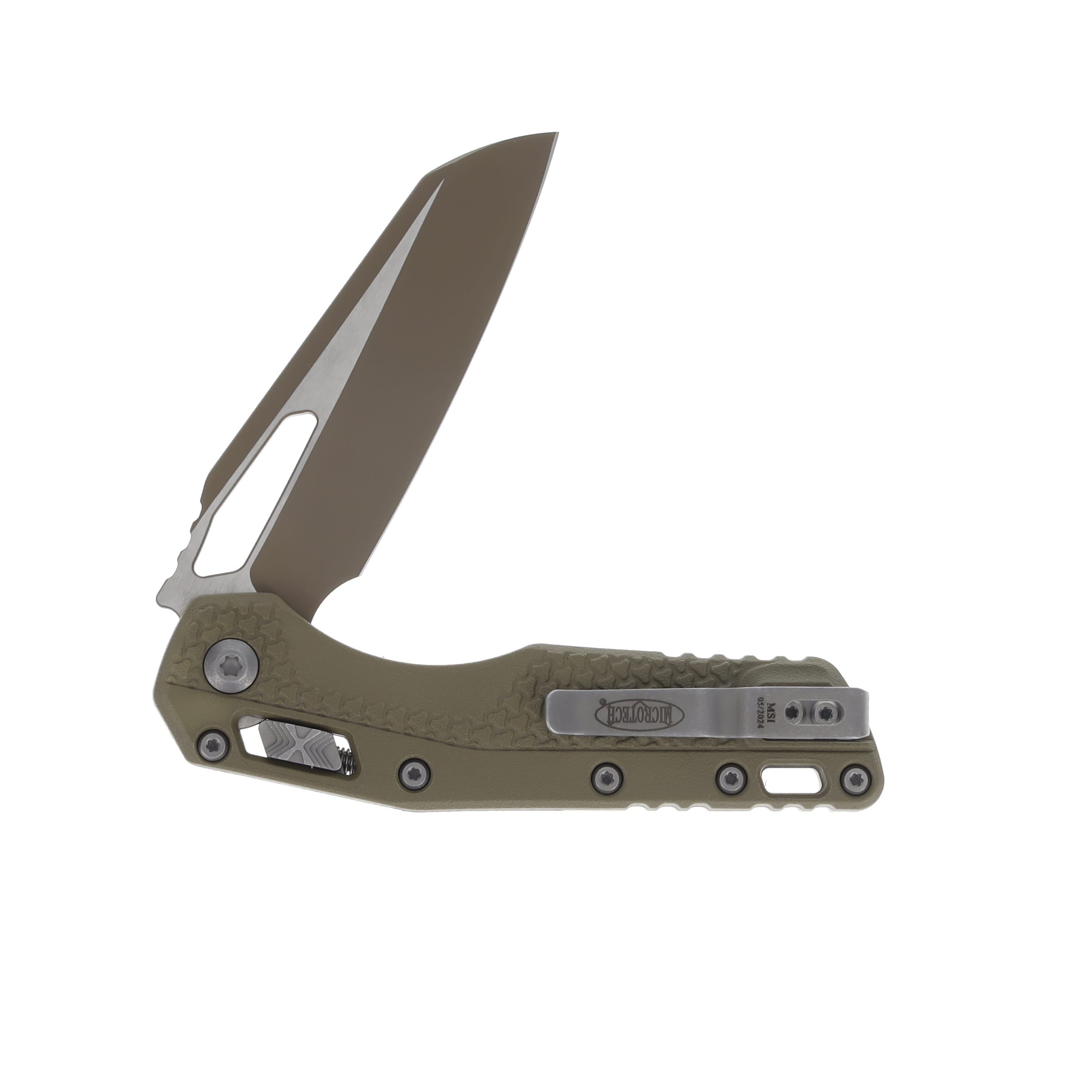 Microtech MSI SMKW Exclusive RAM-LOK Folding Knife Desert Warrior MT210T1SMK View 4