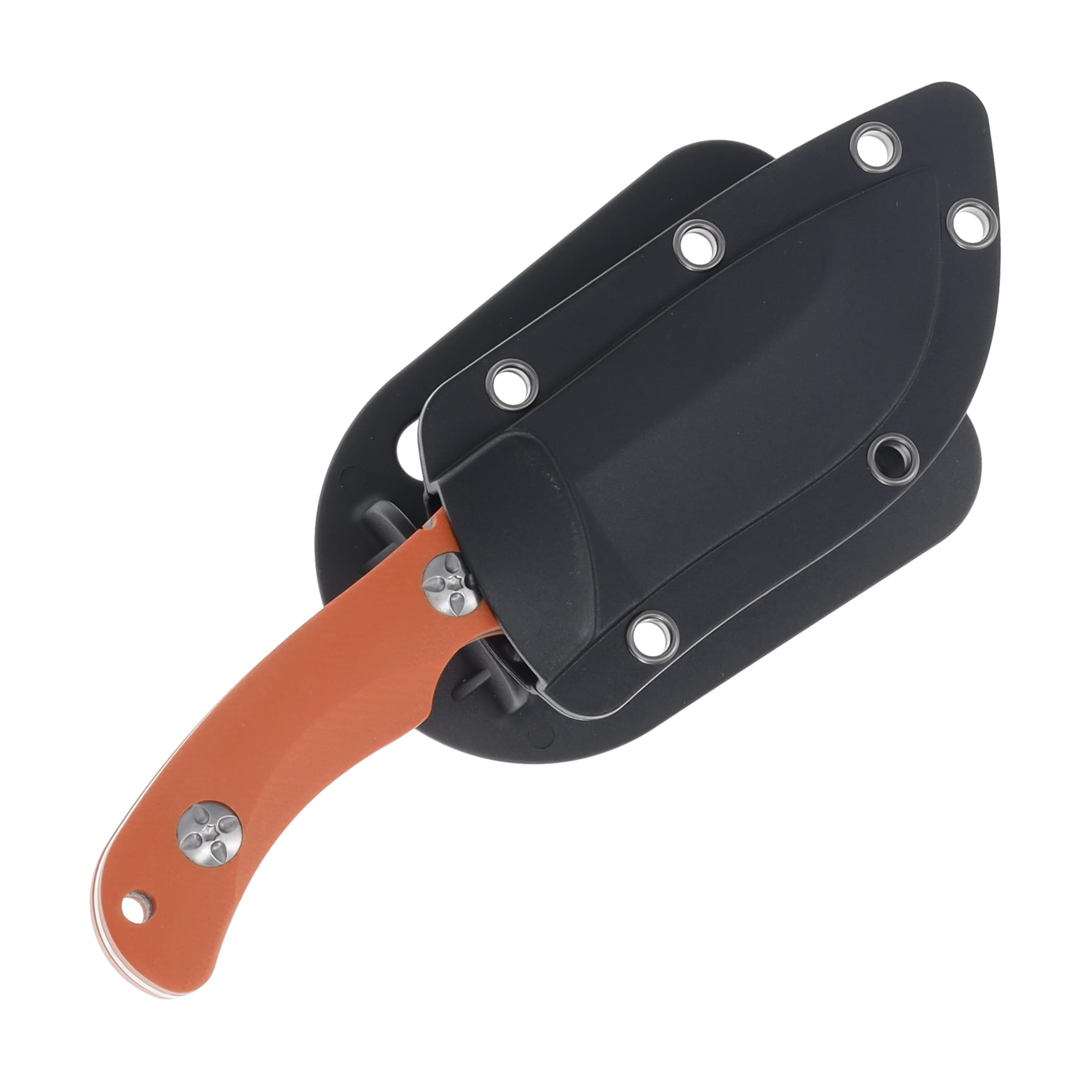 Hen & Rooster Drop Point Skinner Orange G-10 Handle Fixed Blade HRI02ORG10 View 7