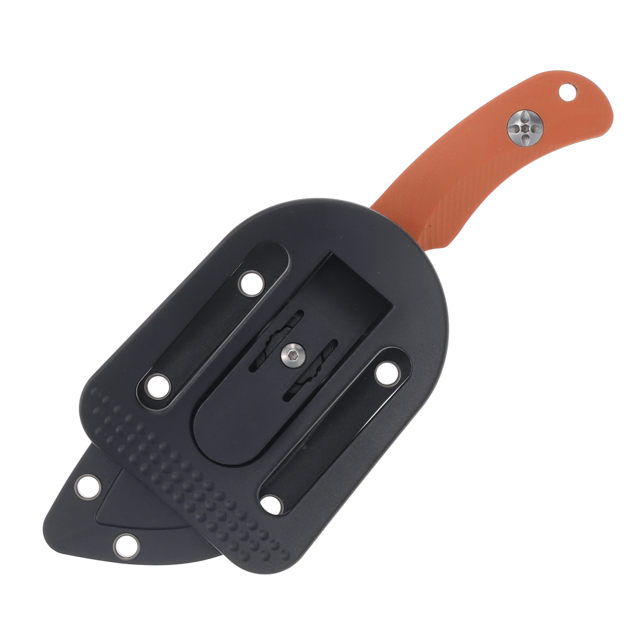 Hen & Rooster Drop Point Skinner Orange G-10 Handle Fixed Blade HRI02ORG10 View 8
