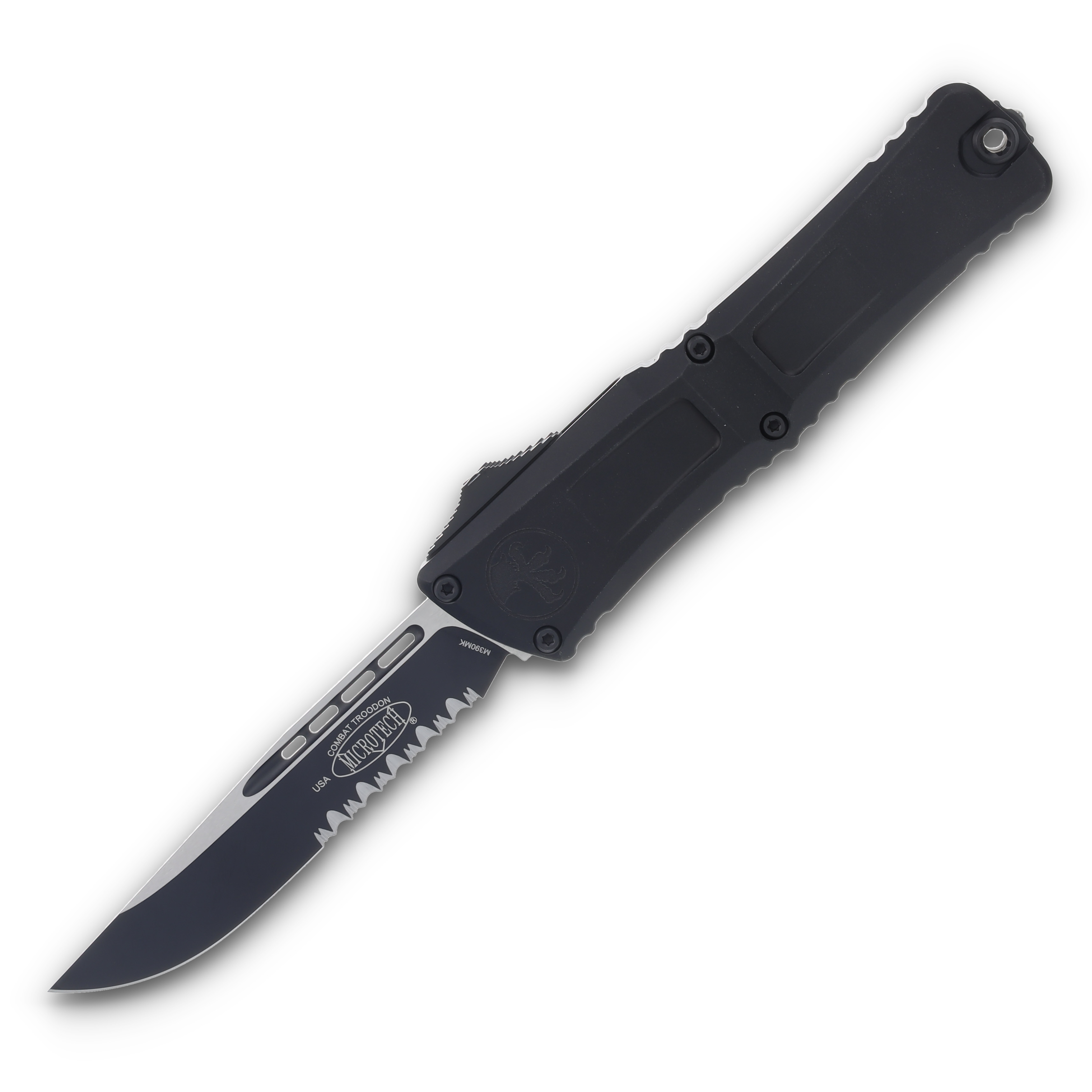 Microtech Combat Troodon S/E Gen III Tactical Partial Serrated AUMT11432T View 1