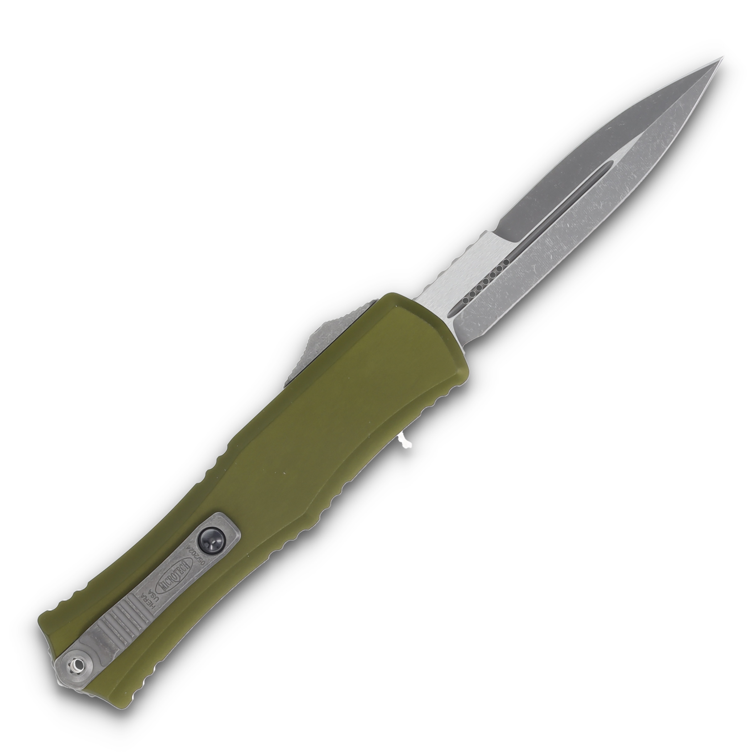 Microtech Hera II Mini Bayonet OD Green Apocalyptic Standard AUMT1701M10APOD View 2