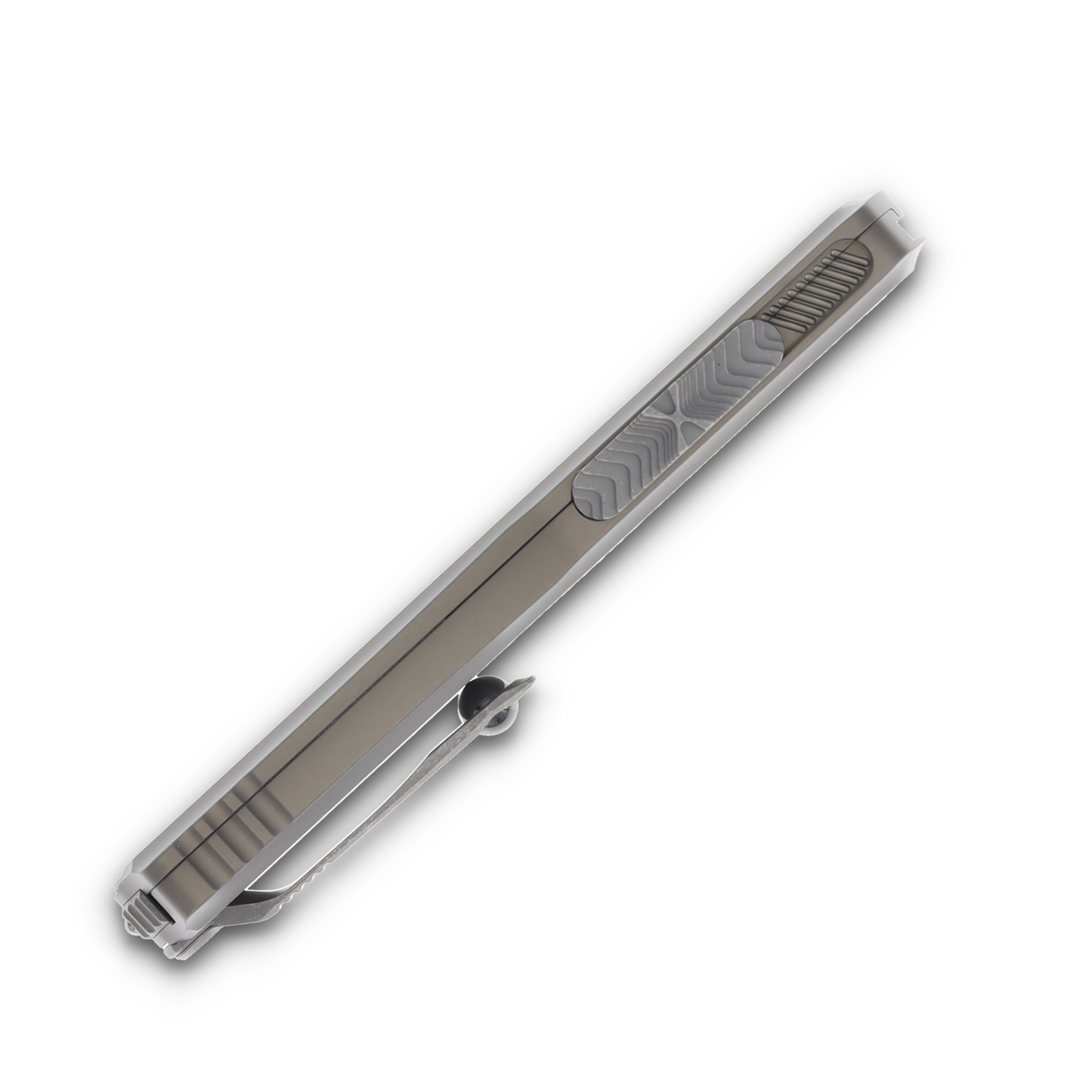 Microtech Hera® II D/E Natural Clear Apocalyptic® Partial Serrated AUMT170211APNC View 5