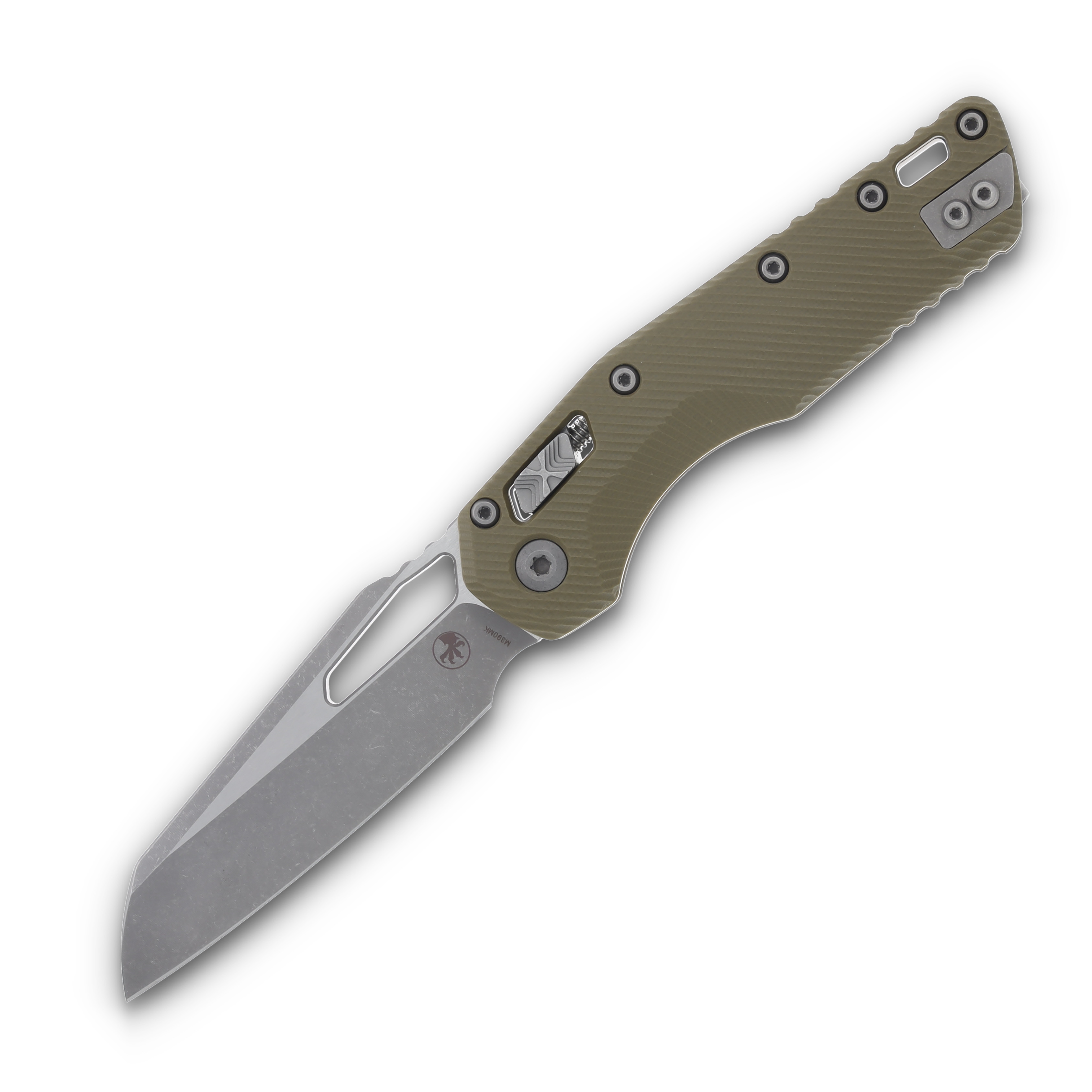 Microtech MSI® S/E Fluted G-10 OD Green Apocalyptic® Standard MT21010APFLGTOD View 1