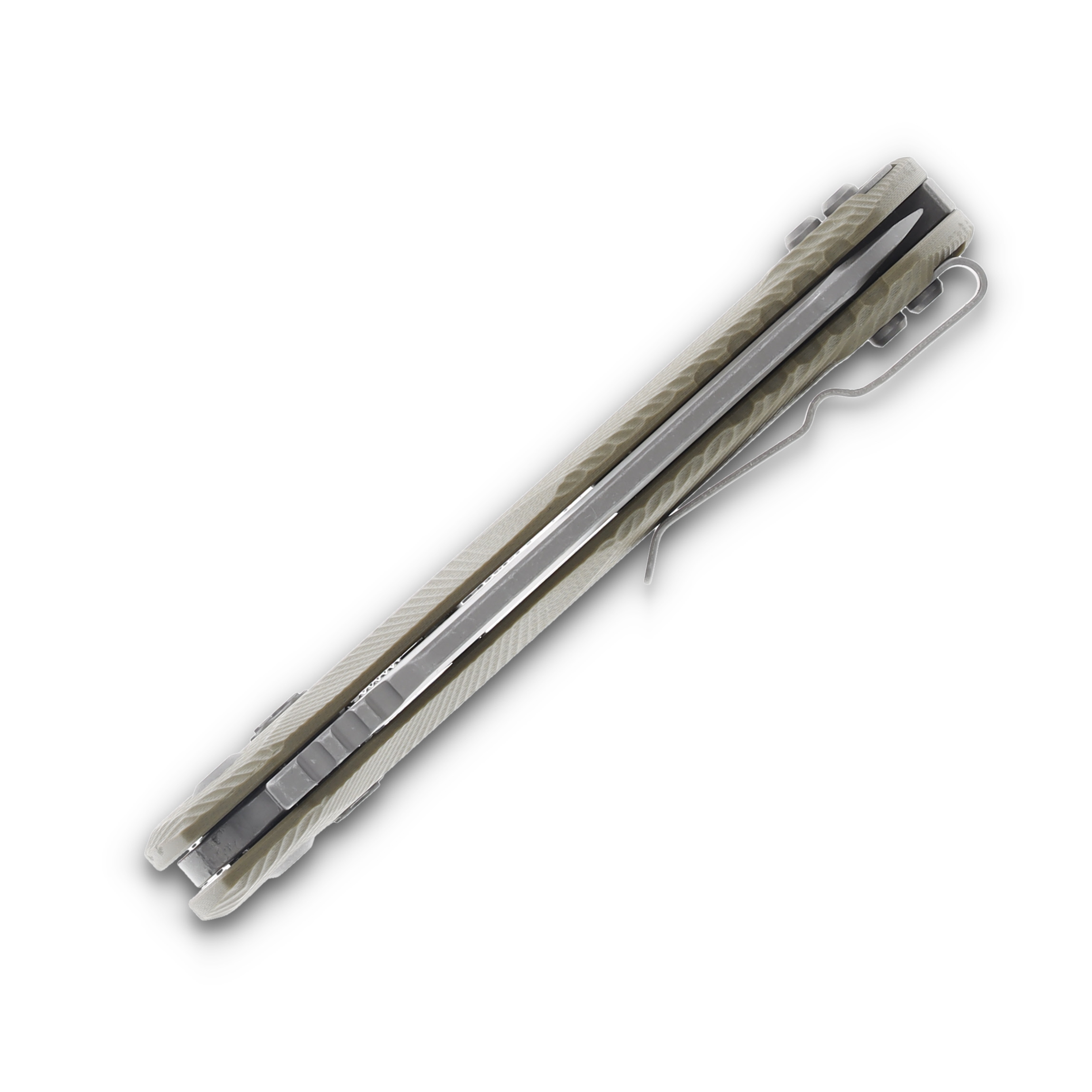 Microtech MSI® S/E Fluted G-10 OD Green Apocalyptic® Standard MT21010APFLGTOD View 7