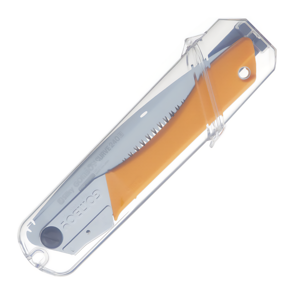 Silky Saws GomBoy Curve Professional Folding Saw 240mm Large Teeth Yellow S717-24 View 4