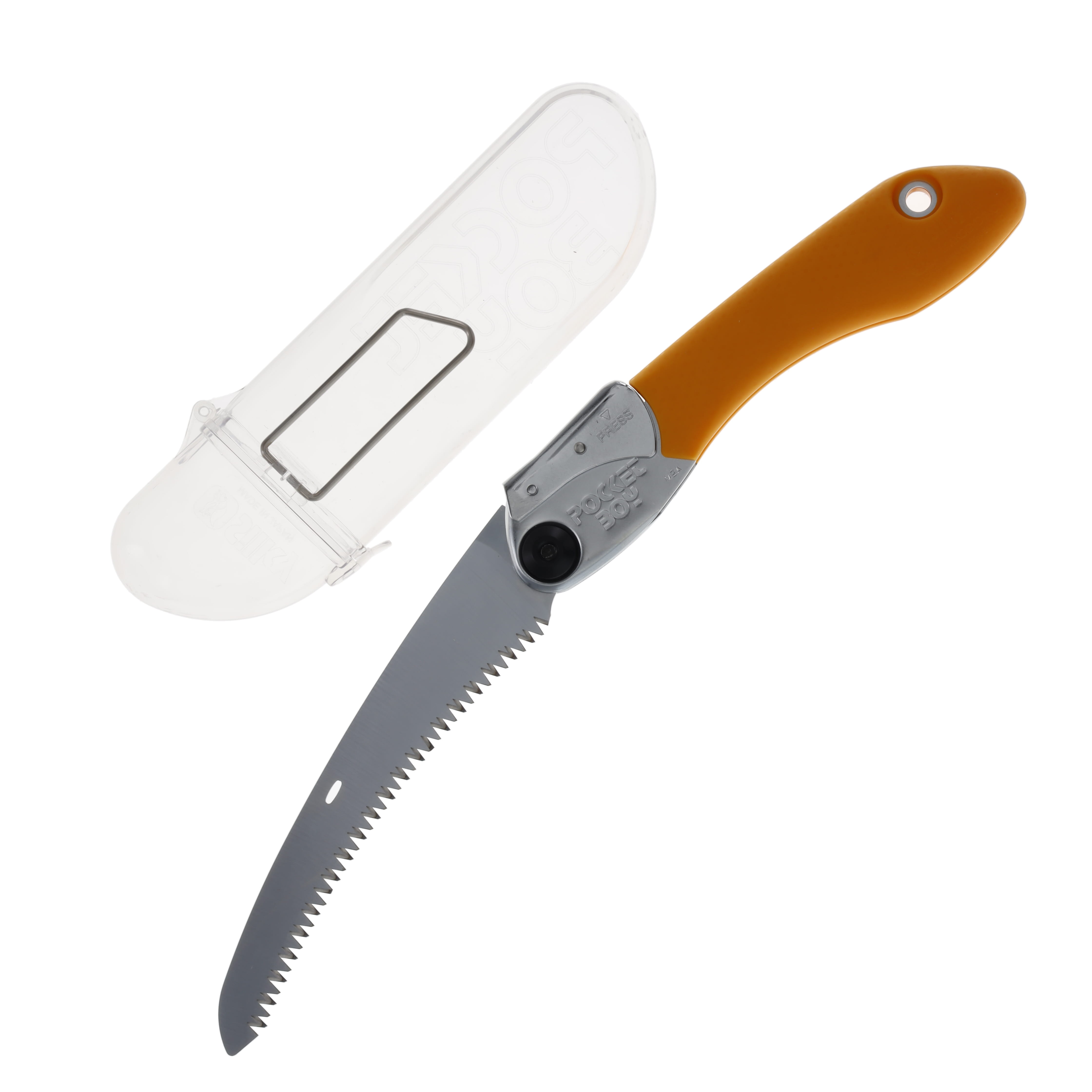 Silky Saws PocketBoy Curve Professional 170mm Folding Saw Large Teeth Yellow S726-17 View 1