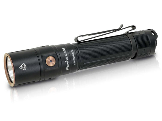 FENIX Rechargeable 1400 Lumens Flashlight Black FENPD32R View 1