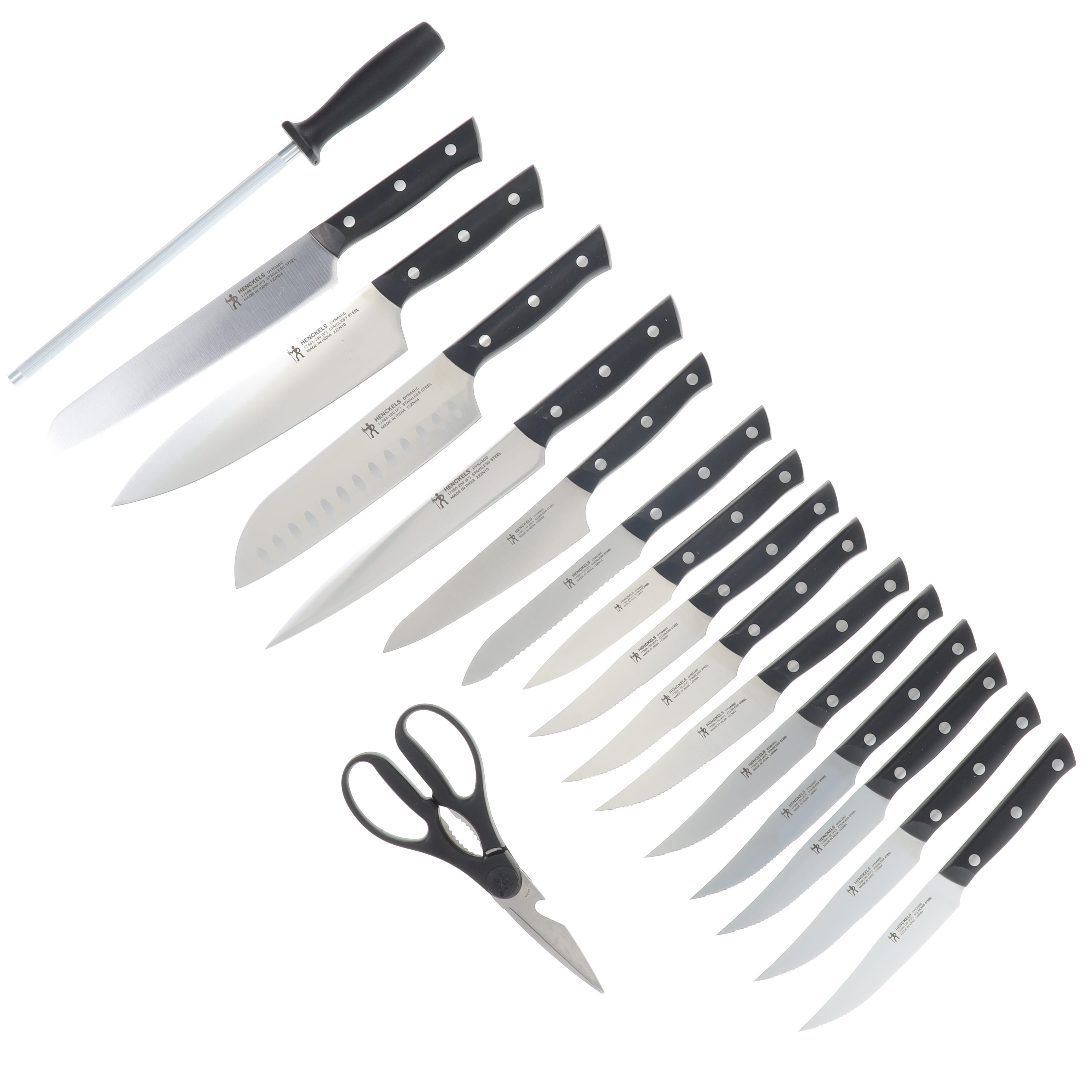 Henckels Dynamic 18 pc Knife Block Set 1010996 View 2