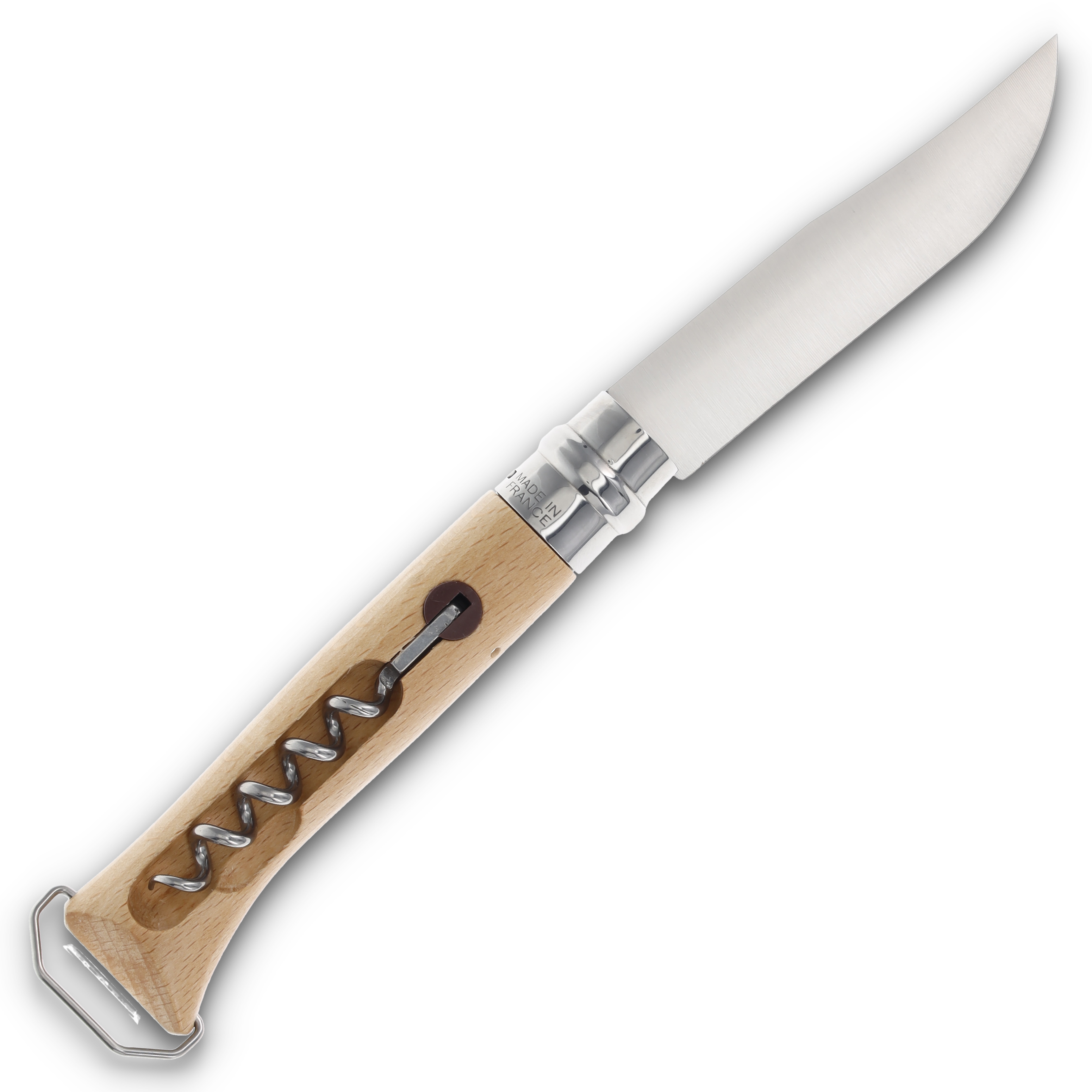 Opinel Nomad Cooking Kit 5-Piece Travel Set Olive Wood Handles OP002614 View 6