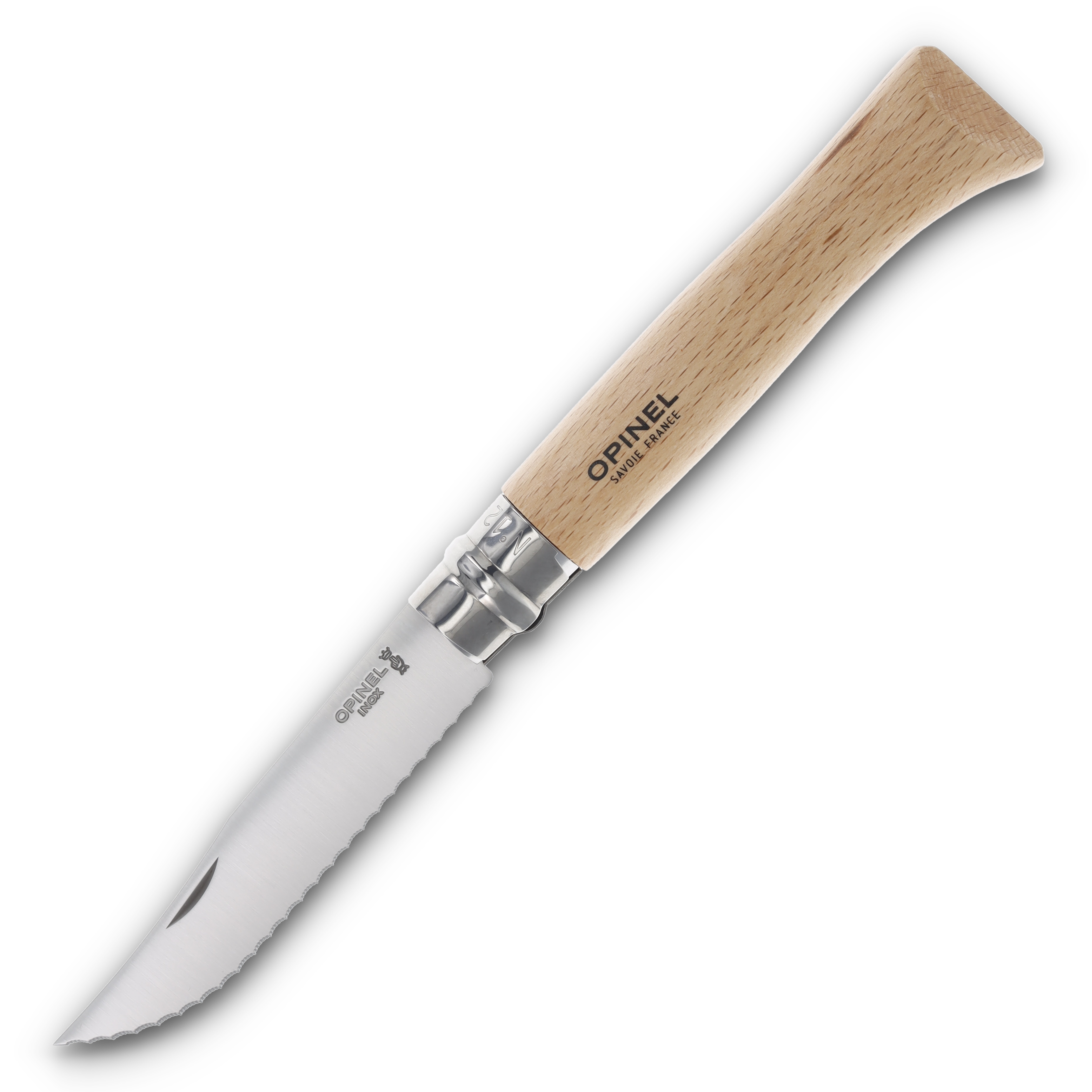 Opinel Nomad Cooking Kit 5-Piece Travel Set Olive Wood Handles OP002614 View 11