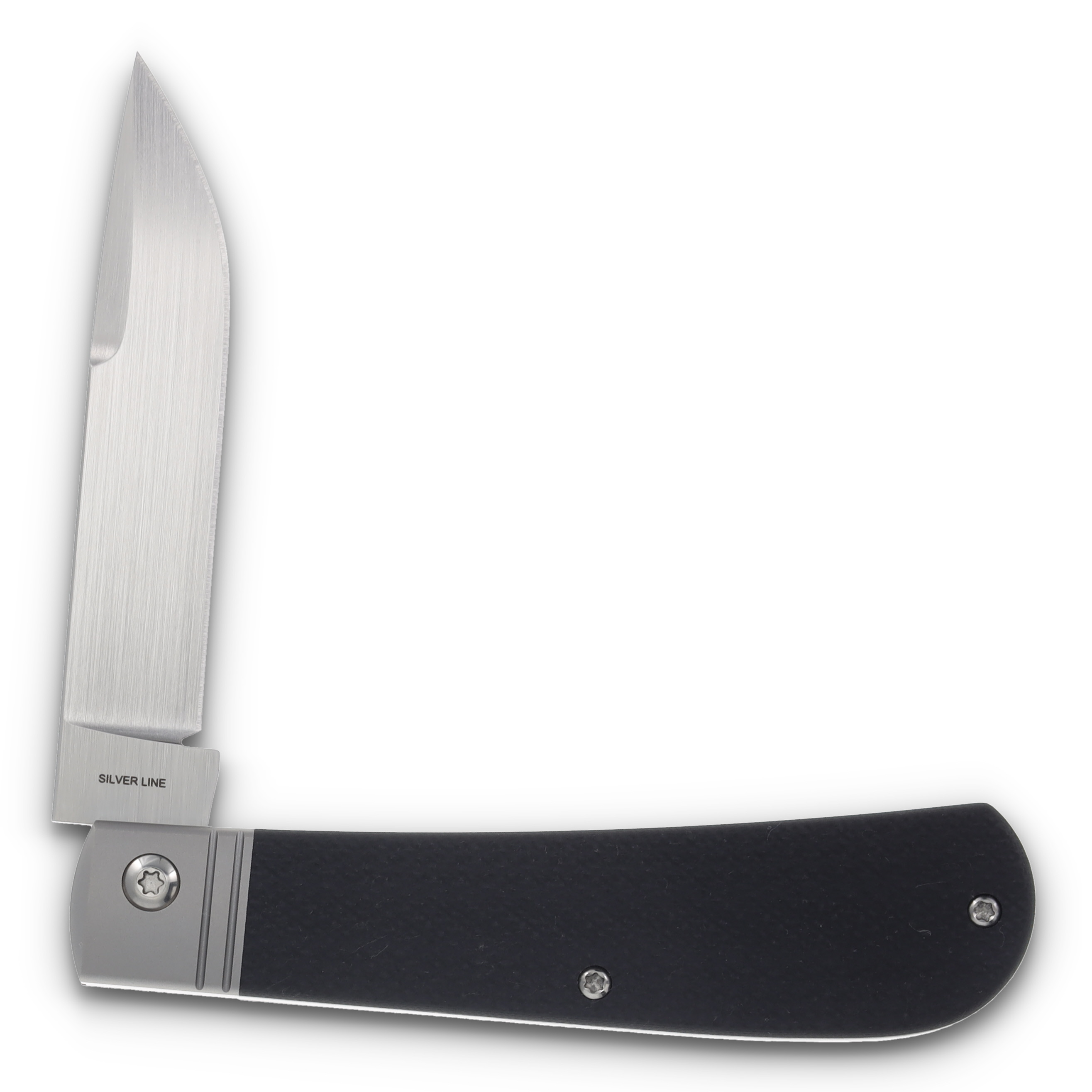 ESNYX Silver Line Tarpon Pocket Knife Black ESN-TARSJ-59 View 2