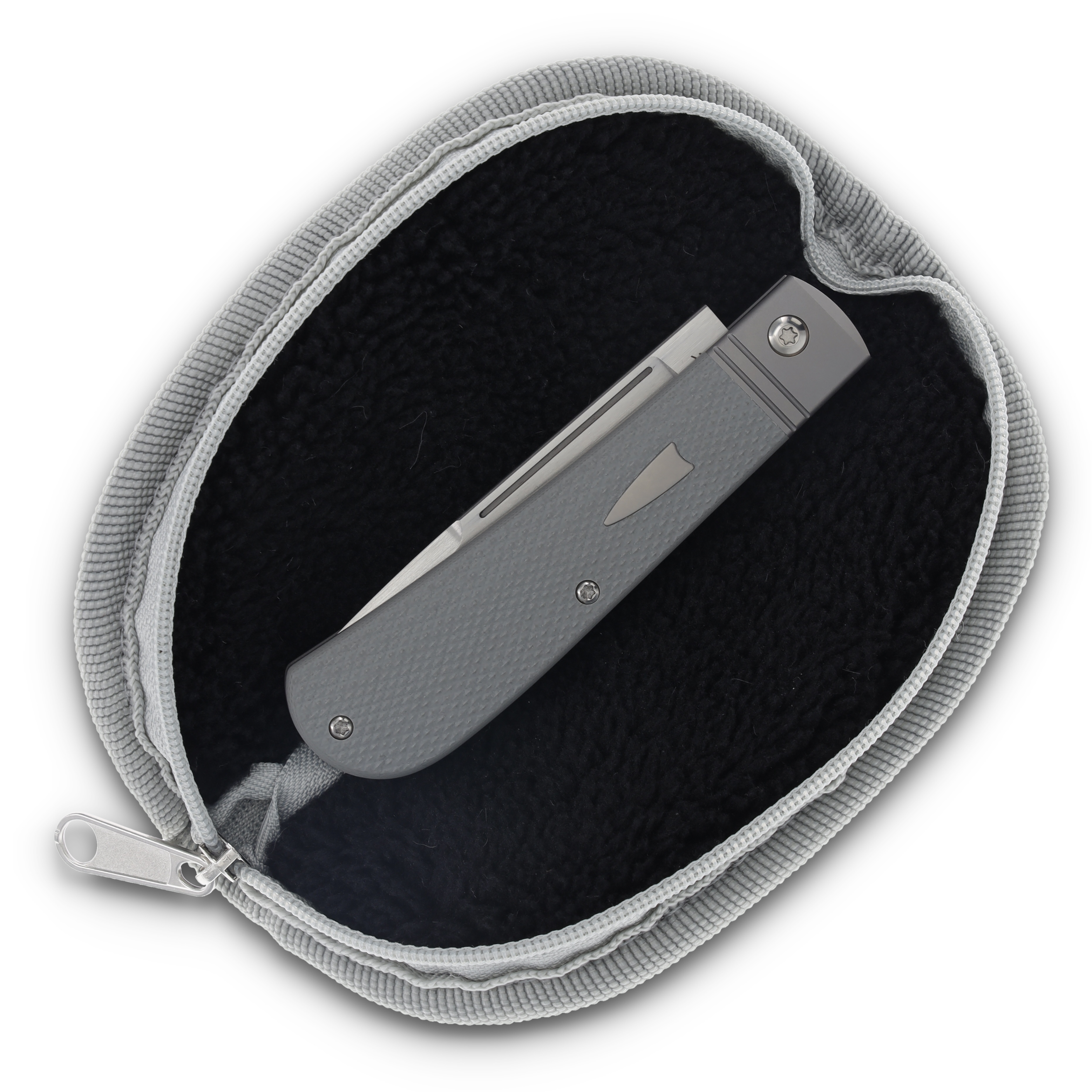 ESNYX Silver Line Tarpon Pocket Knife Gray ESN-TARSJ-63 View 10
