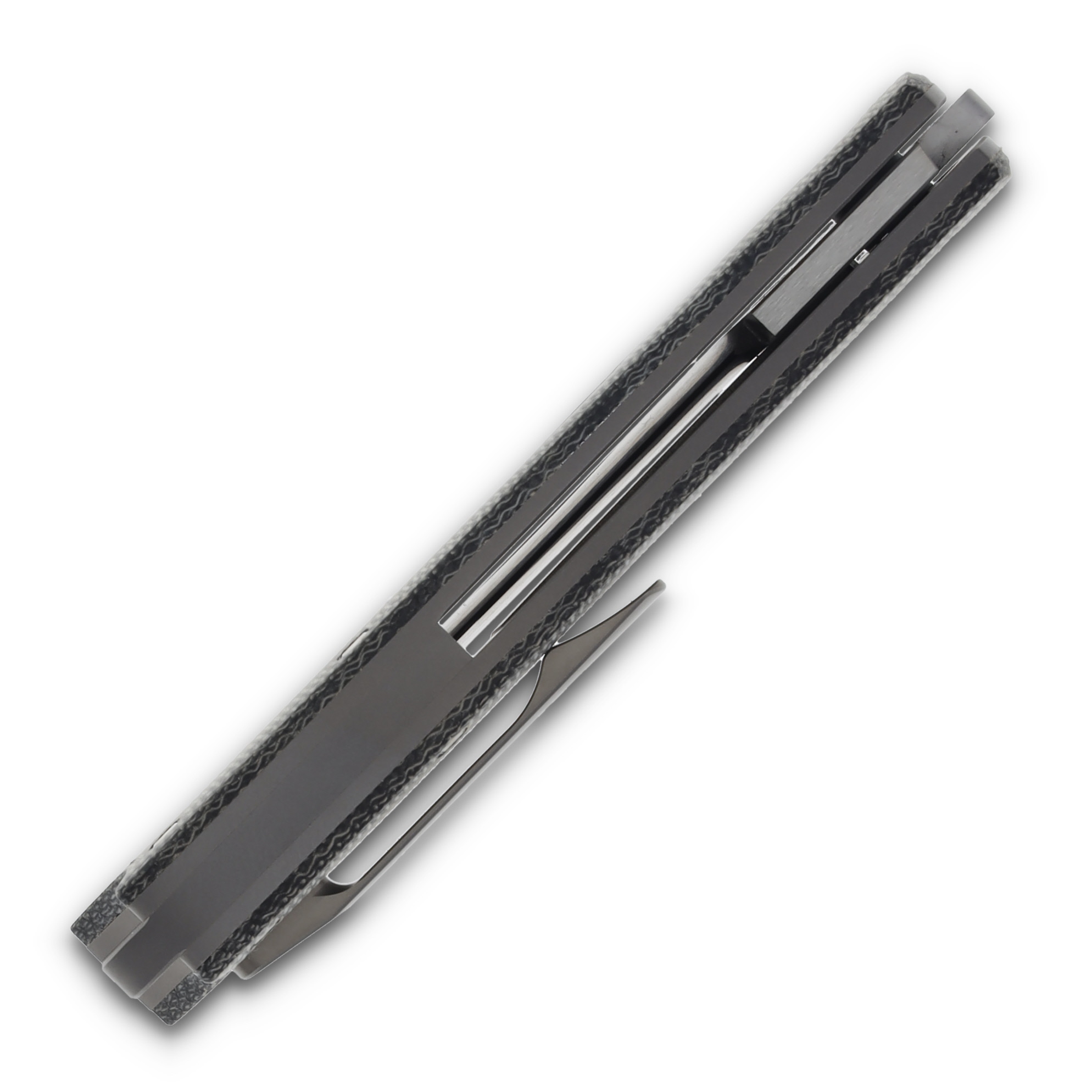 ESNYX Silver Line Beer Buster Mokuti Shield Black 3.02in Plain Satin Drop Point ESN-BBFF-66 View 8
