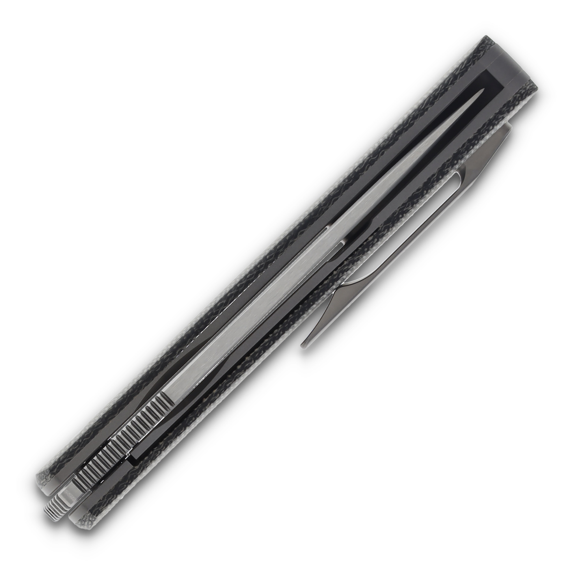 ESNYX Silver Line Beer Buster Black 3.02in Plain Edge Satin Drop Point ESN-BBFF-65 View 7