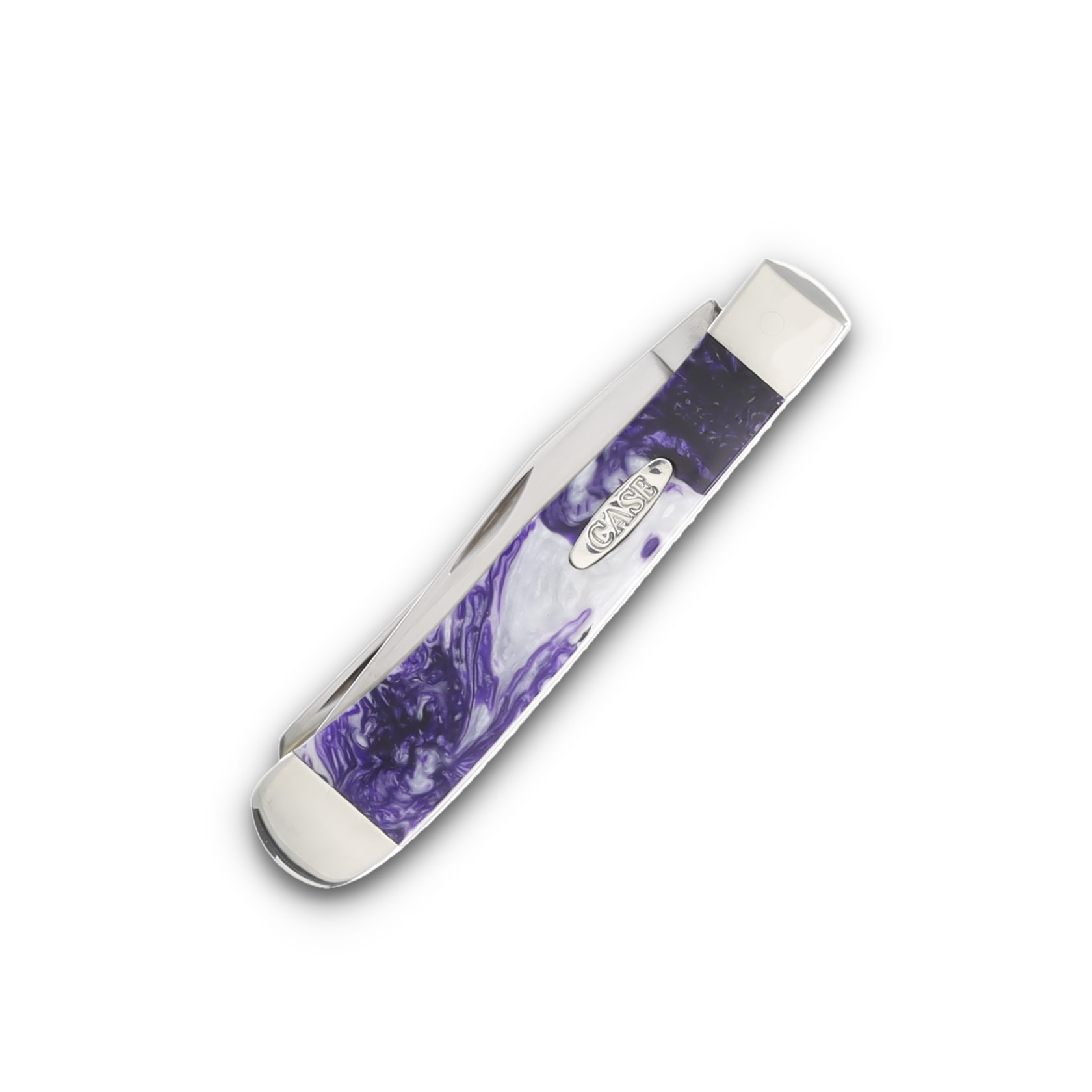 Case XX Freezer Pop Mica Pearl Trapper Folding Knife CA6073FP View 3
