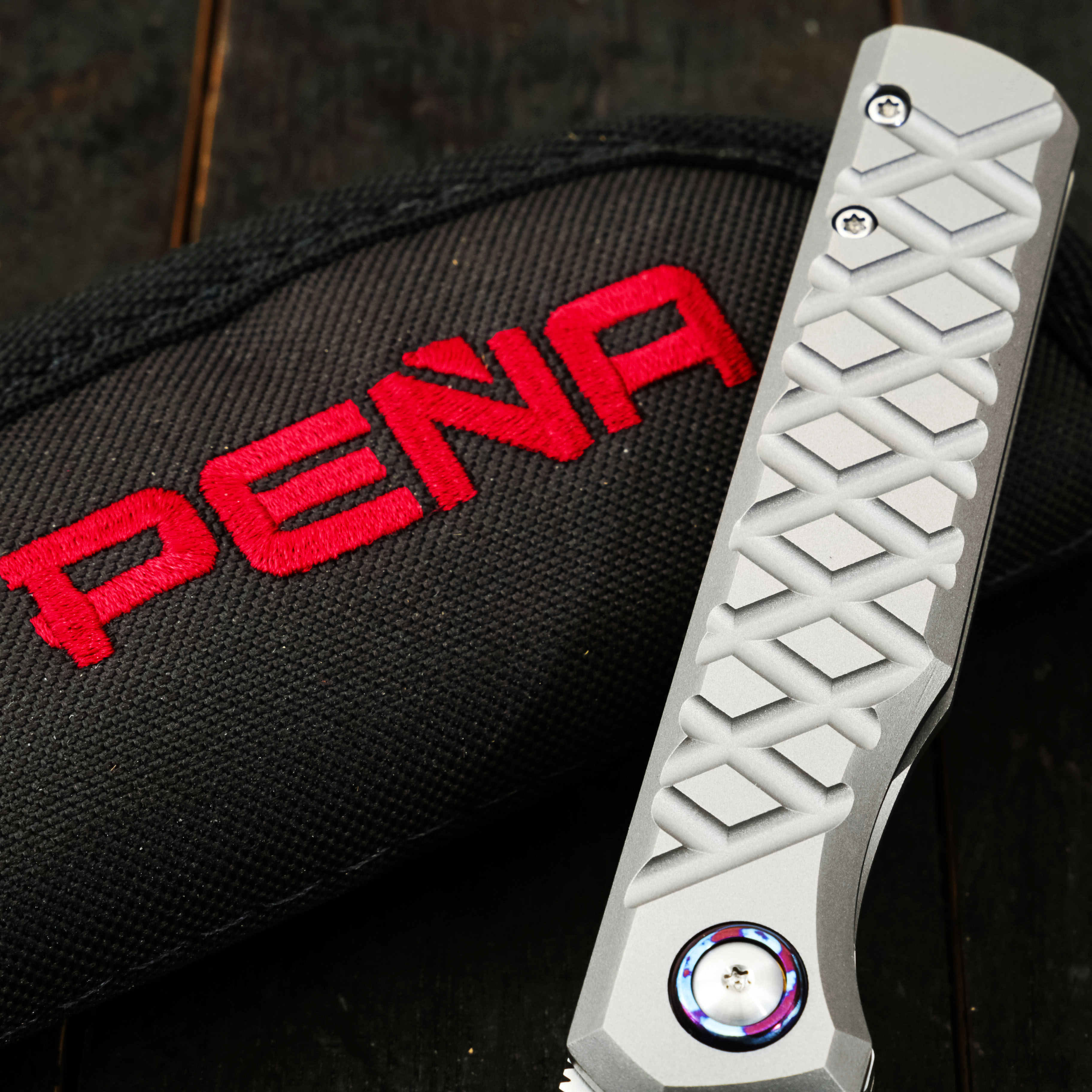 Enrique Pena Custom Luxe Fluted Flipper PKCLUXFL View 17