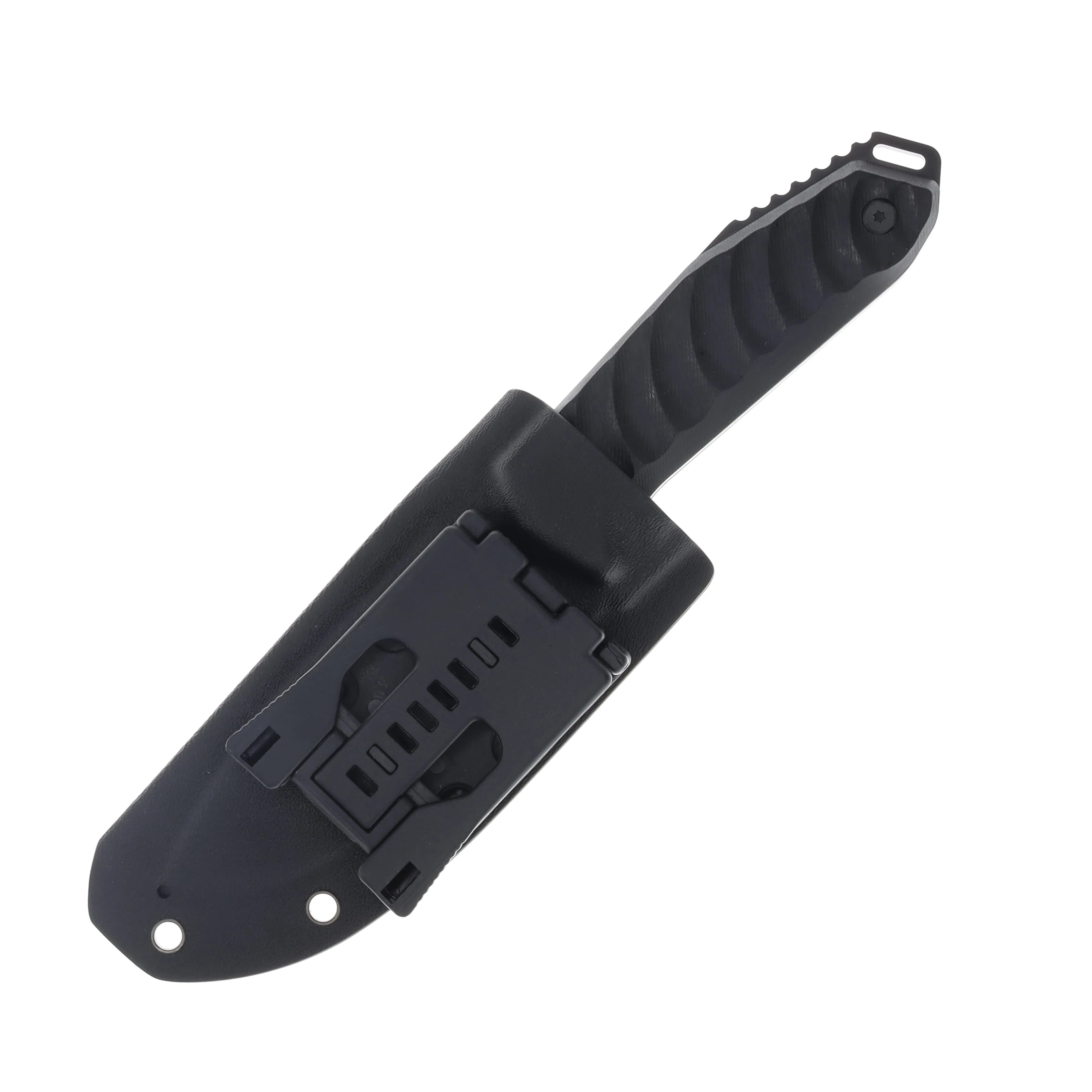 Takumitak Takumi Black G-10 Handle Black D2 Steel Drop Point TKF208BK View 3