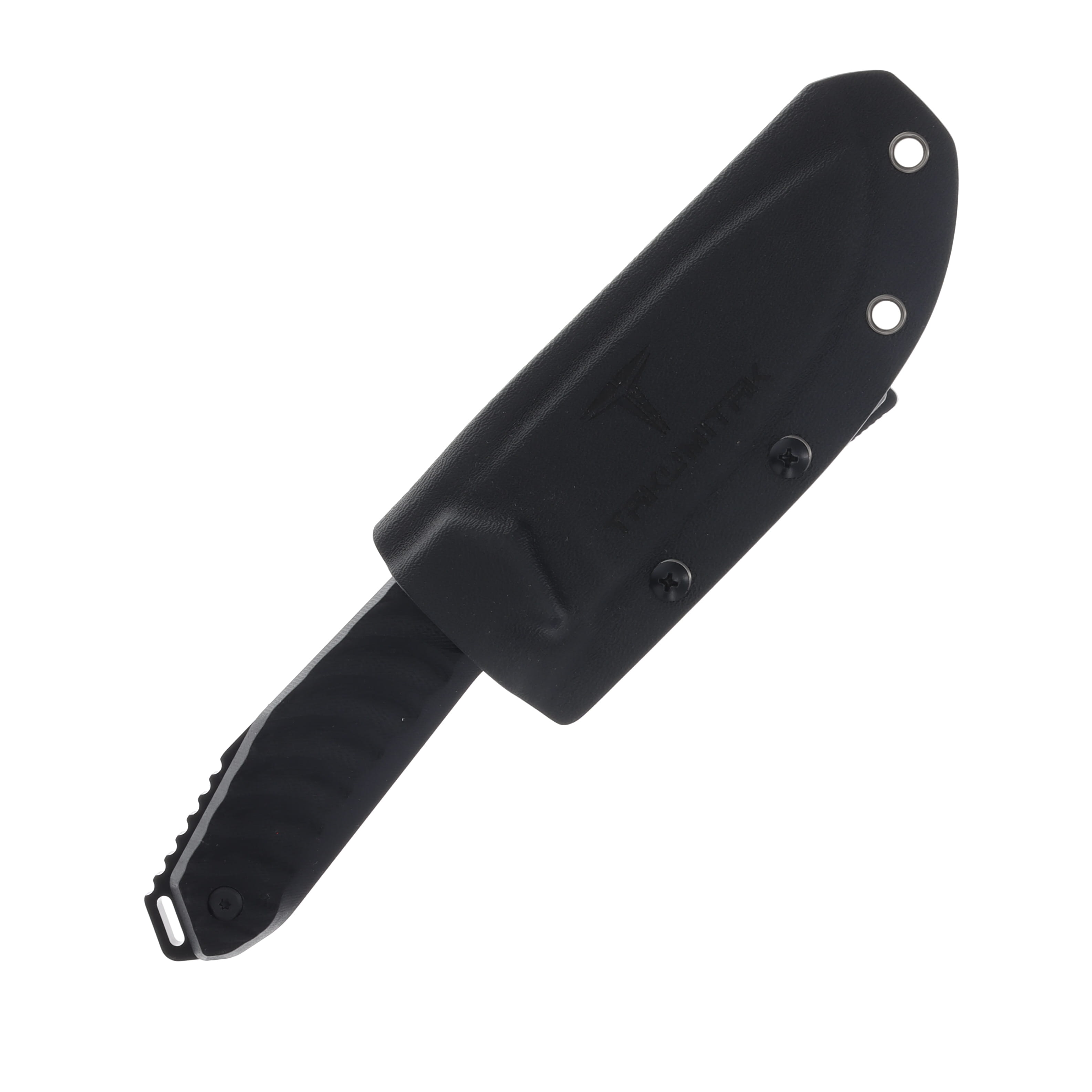 Takumitak Takumi Black G-10 Handle Black D2 Steel Drop Point TKF208BK View 4