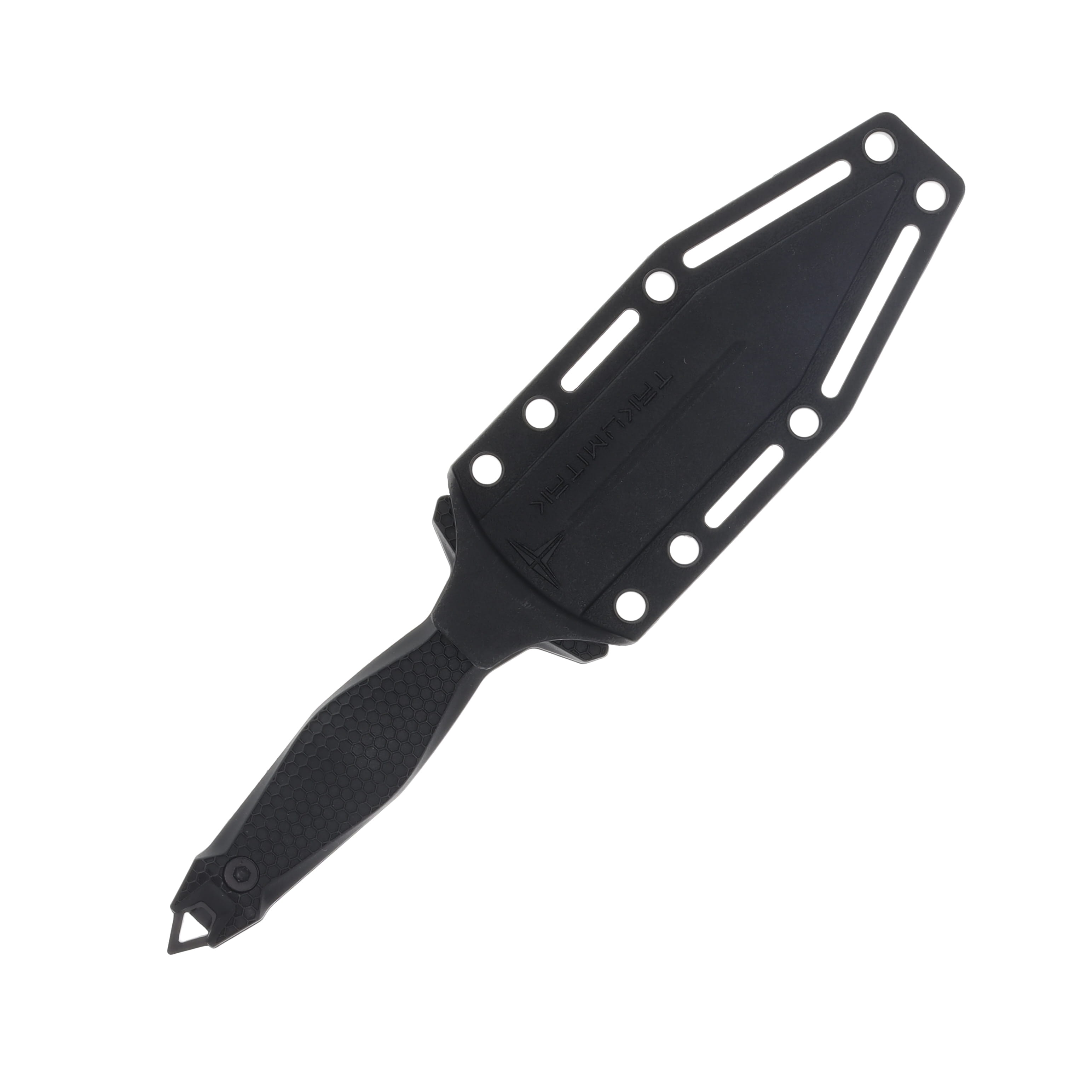 Takumitak Protector 4.5in Black Oxide Spear Point Fixed Blade Knife TKF303 View 4