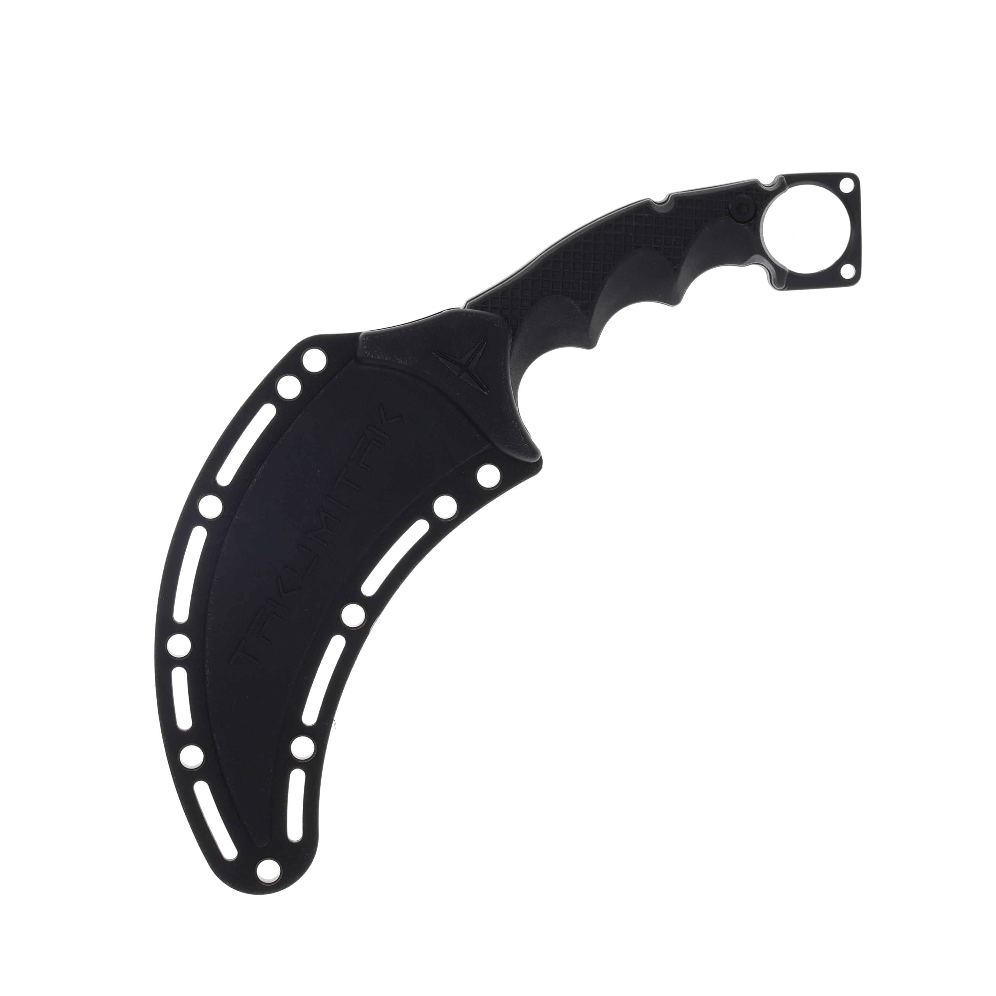Takumitak Midnight 4.75in Black Oxide Karambit Fixed Blade Knife TKF307 View 4