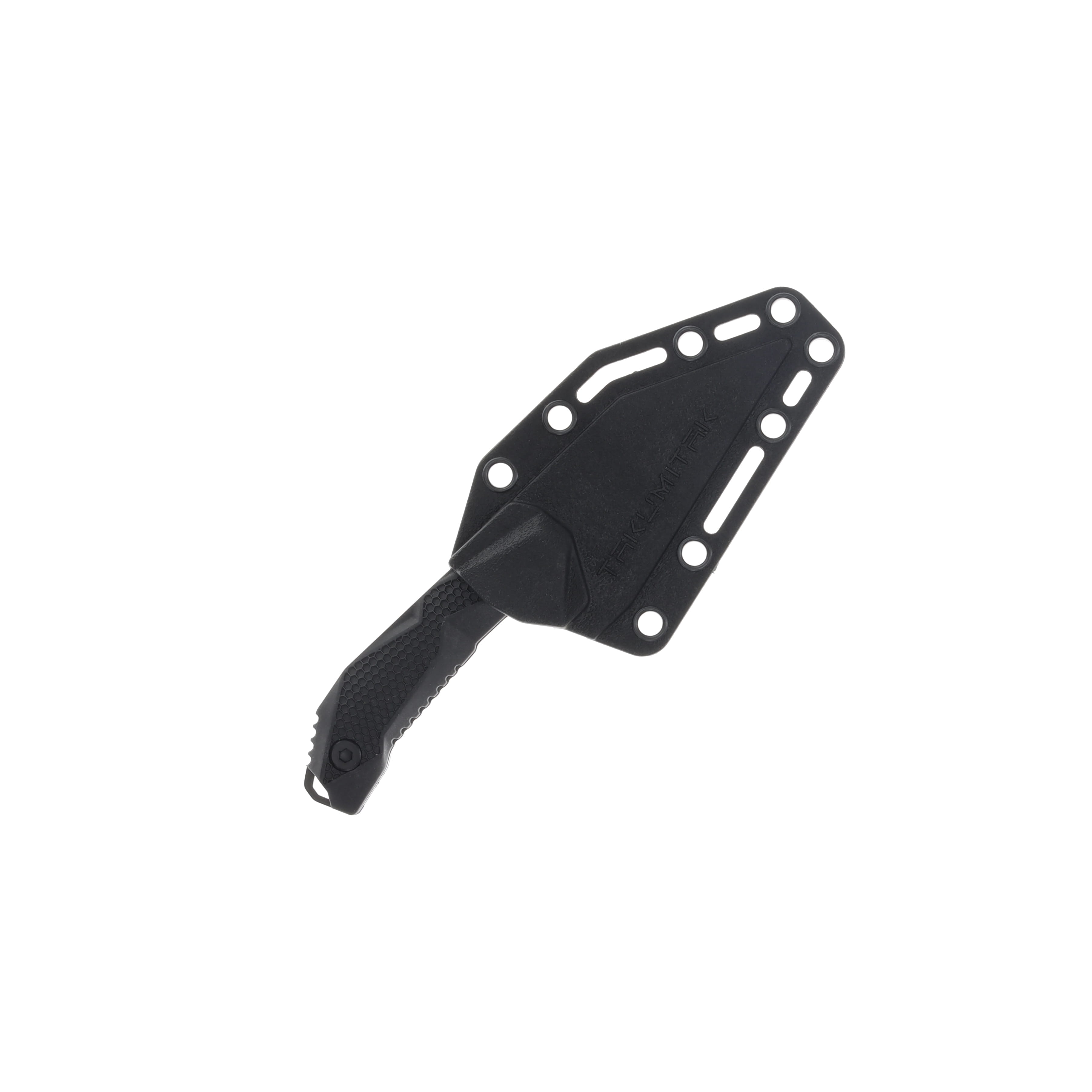 Takumitak Sparky Black Oxide 2.9in Wharncliffe Fixed Blade Knife TKF3S09 View 4