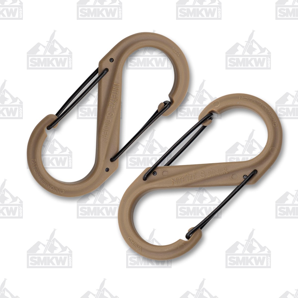 Nite Ize S-Biner Carabiner Coyote Brown NI11991 View 1