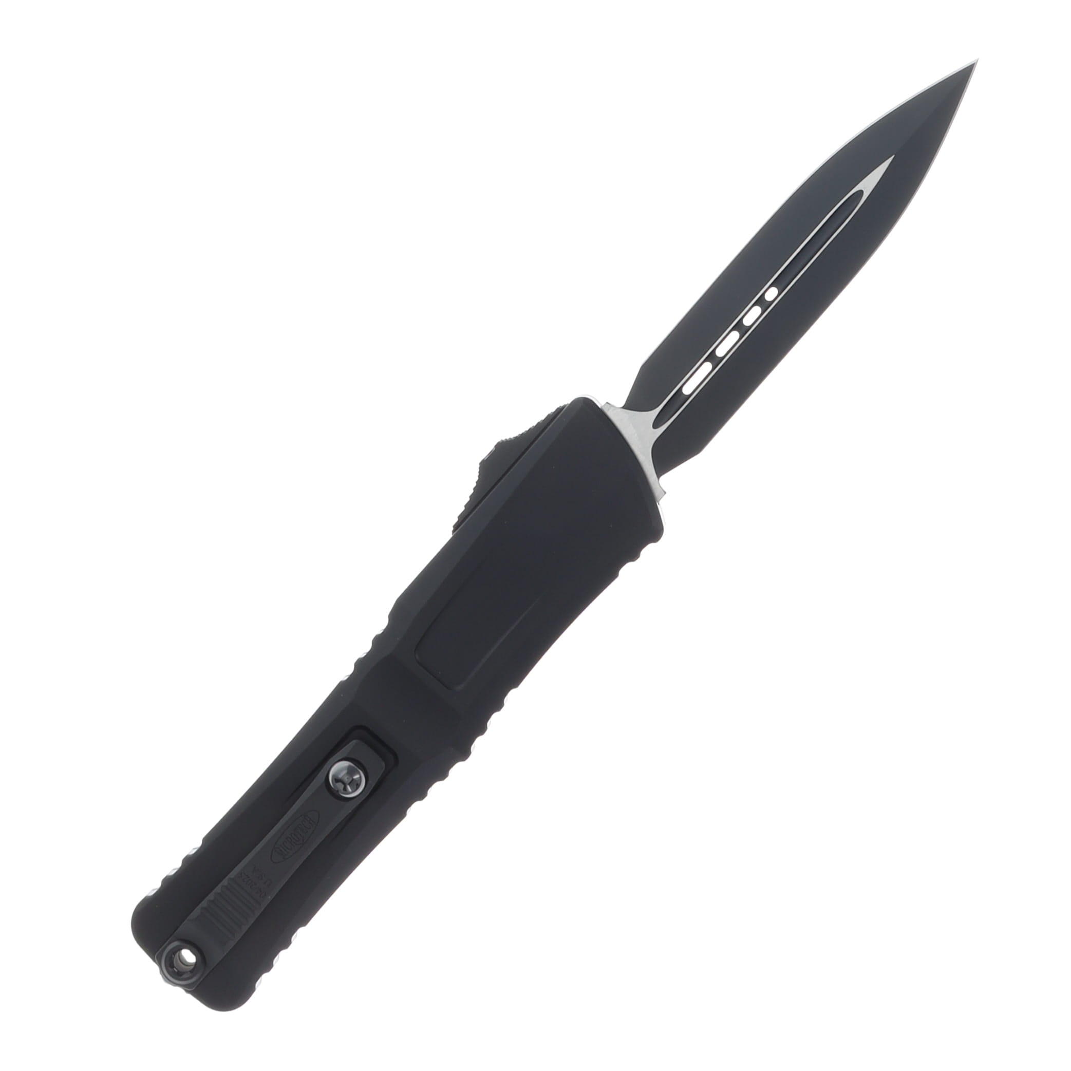 Microtech Combat Troodon D/E Gen III OTF Auto Tactical Standard Black AUMT11421T View 2