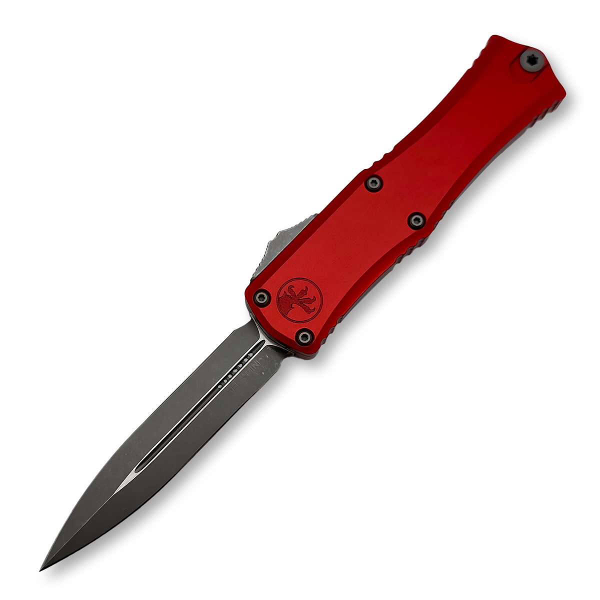 Microtech Hera II Mini D/E Red OTF Auto Knife 3in Apocalyptic AUMT1702M10APRD View 1
