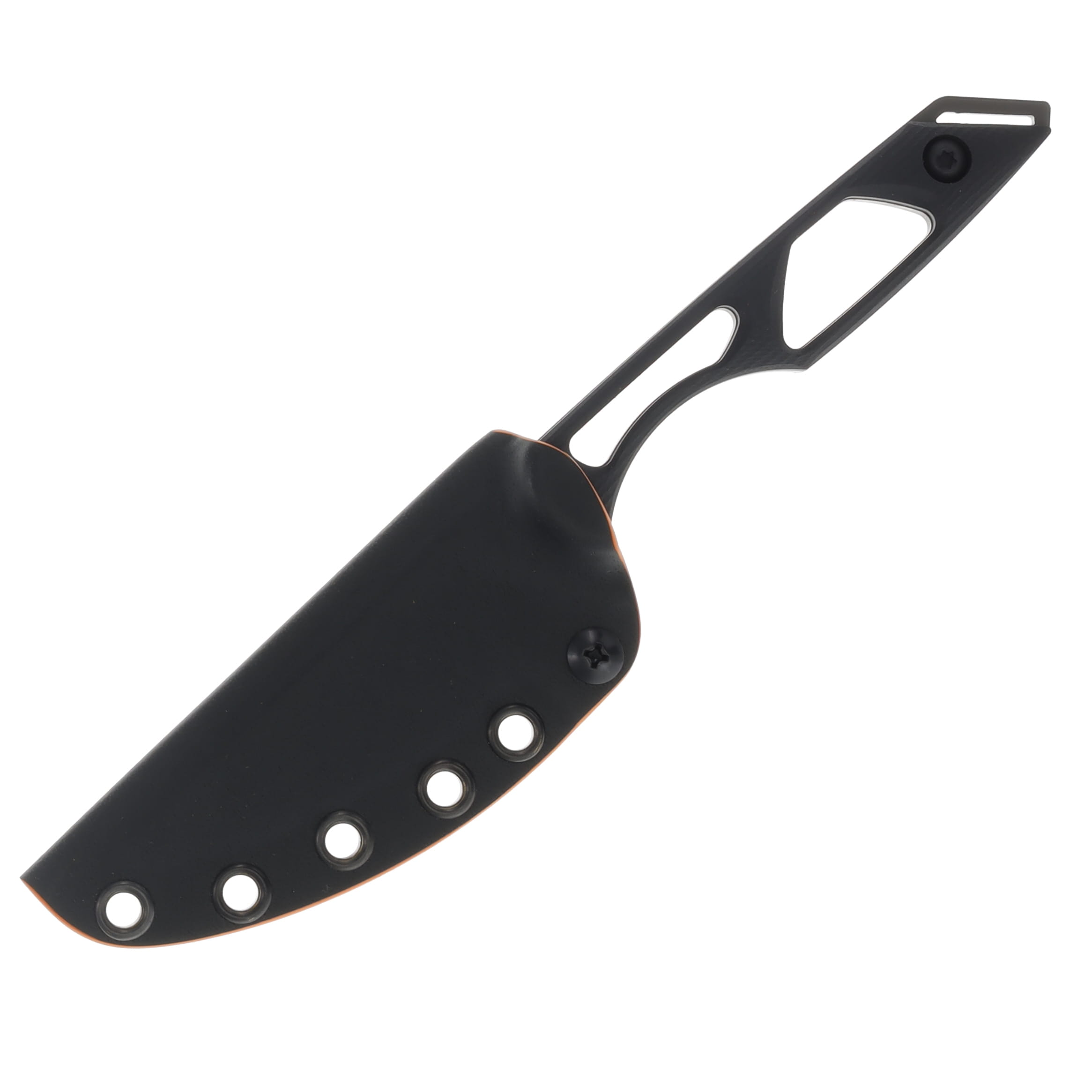 Toor Knives Willow Fixed Blade Knife Gray Gunkote/Spanish Moss G-10 WILLOWSM View 3